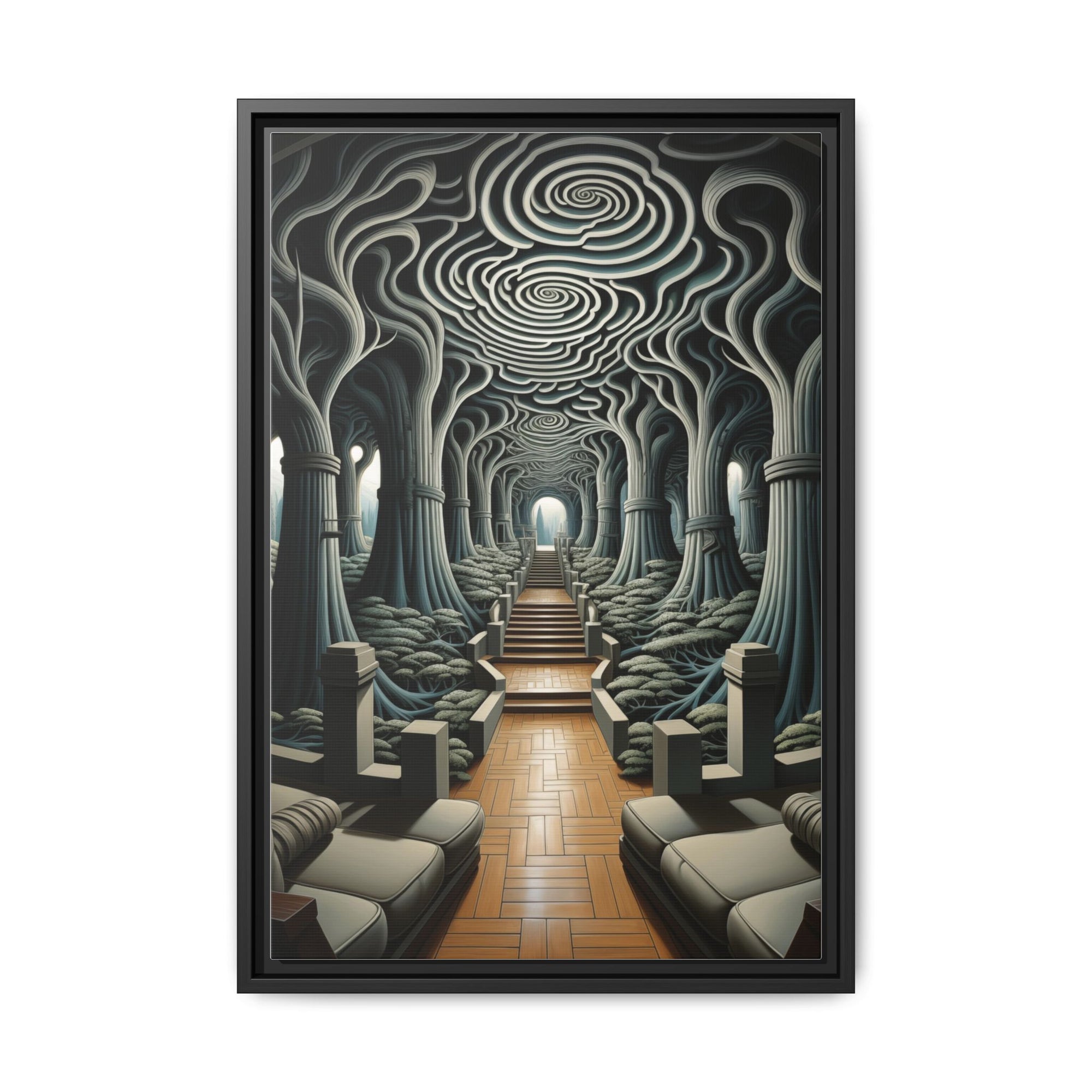 Echoes of Infinity Dreamlike Passage Through Nature