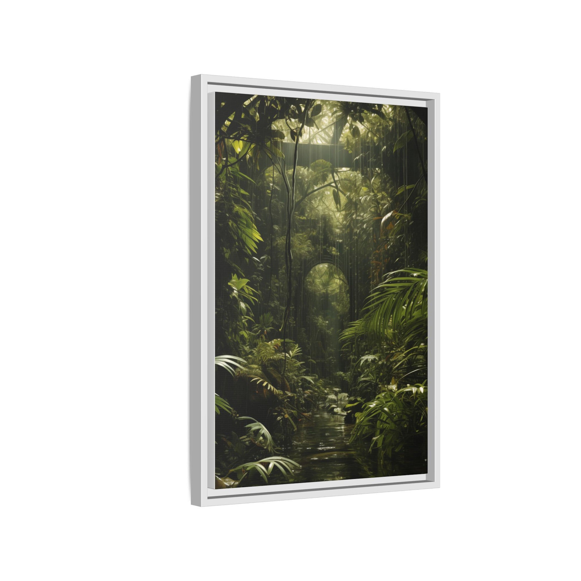 Verdant Mirage Jungle Portal Illusion