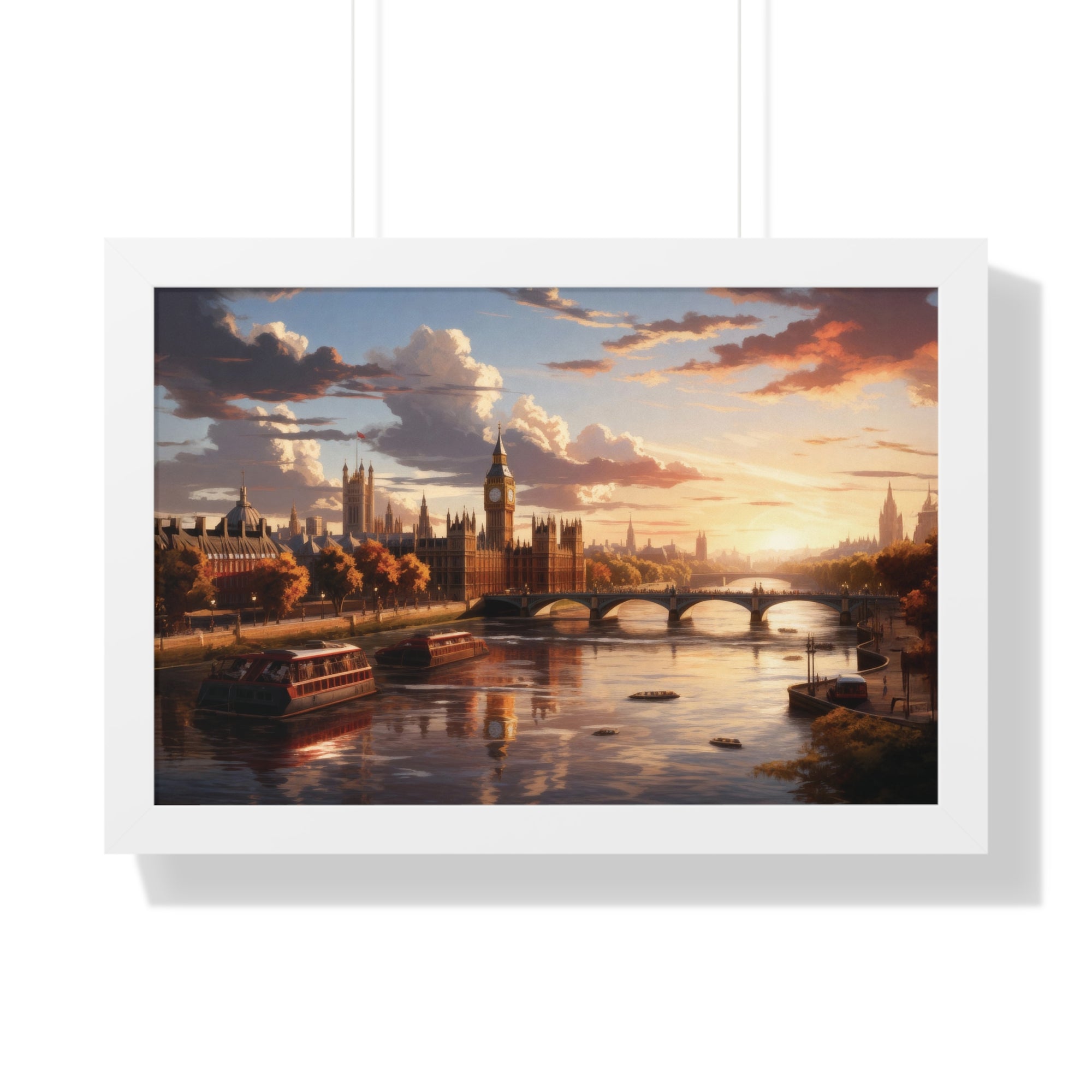 Sunset Over Westminster – London Cityscape Wall Art