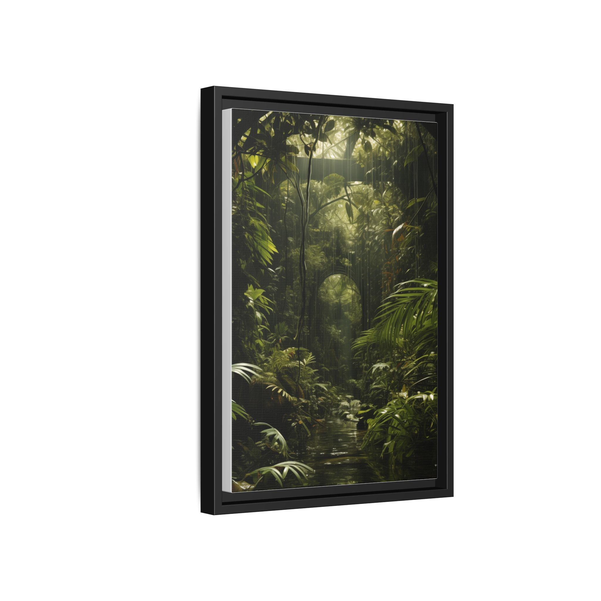 Verdant Mirage Jungle Portal Illusion
