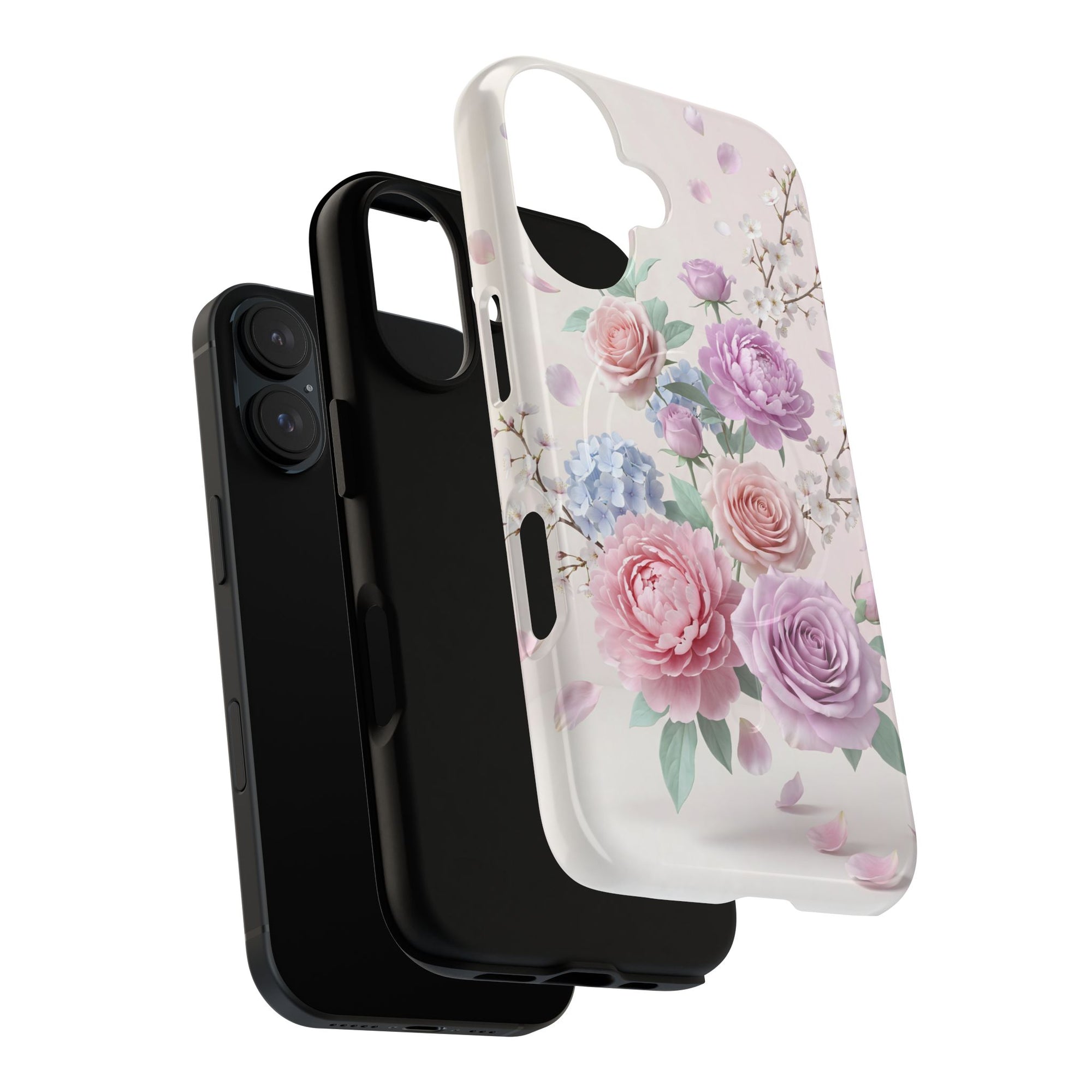 Blush Bloom Floral iPhone Case (MagSafe®)