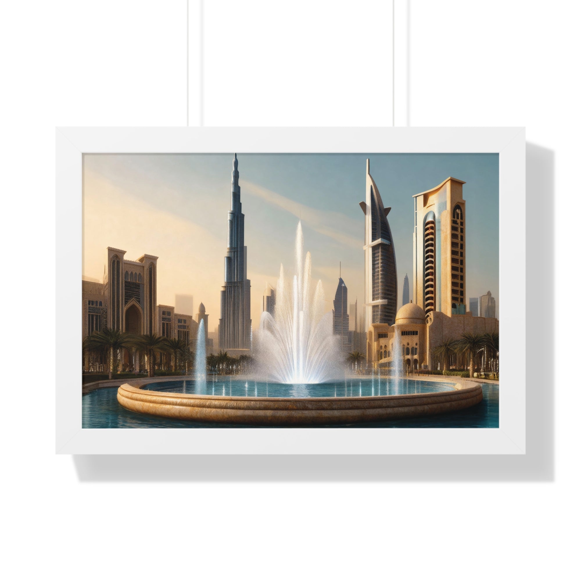 Dubai’s Iconic Landmarks – Collector’s Edition Framed Print