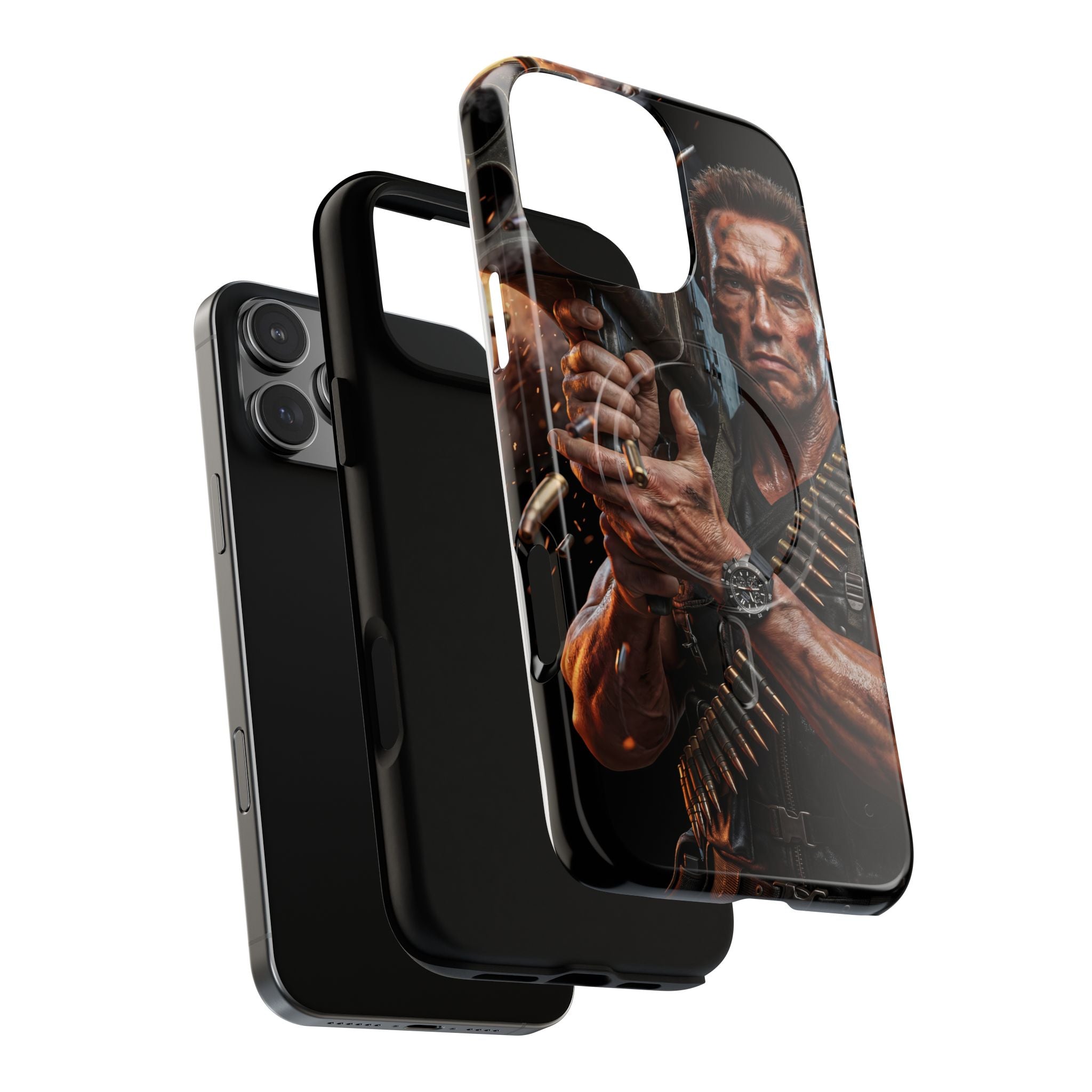 Arnold Schwarzenegger Explosive Action Edition iPhone Case (MagSafe®)