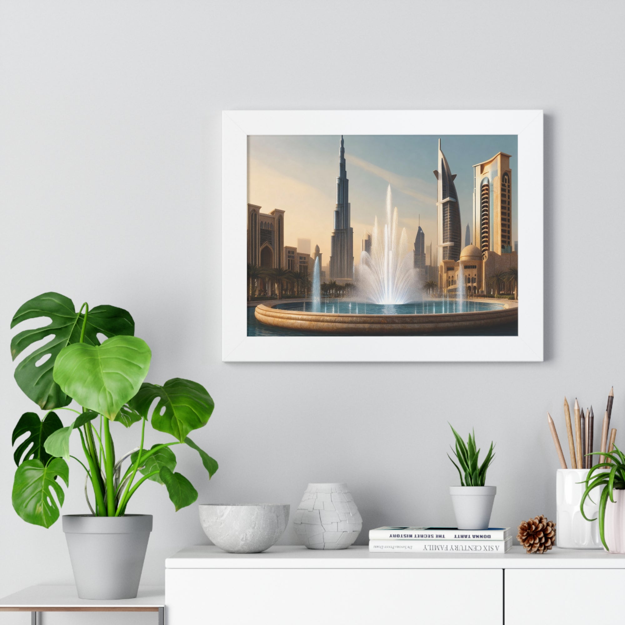 Dubai’s Iconic Landmarks – Collector’s Edition Framed Print