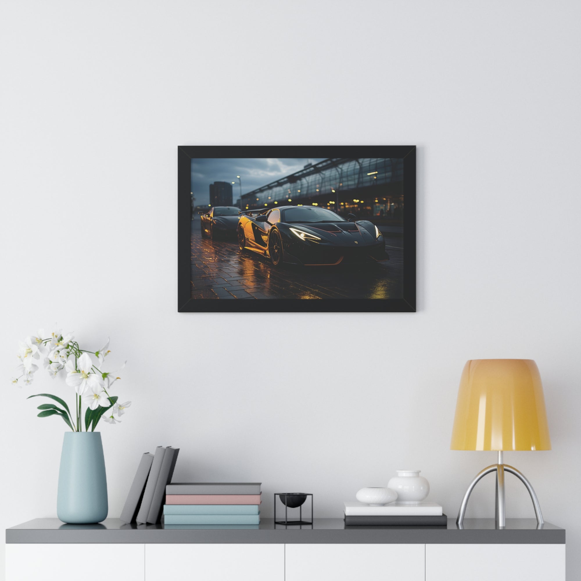 Classic Lamborghini Countach Wall Art