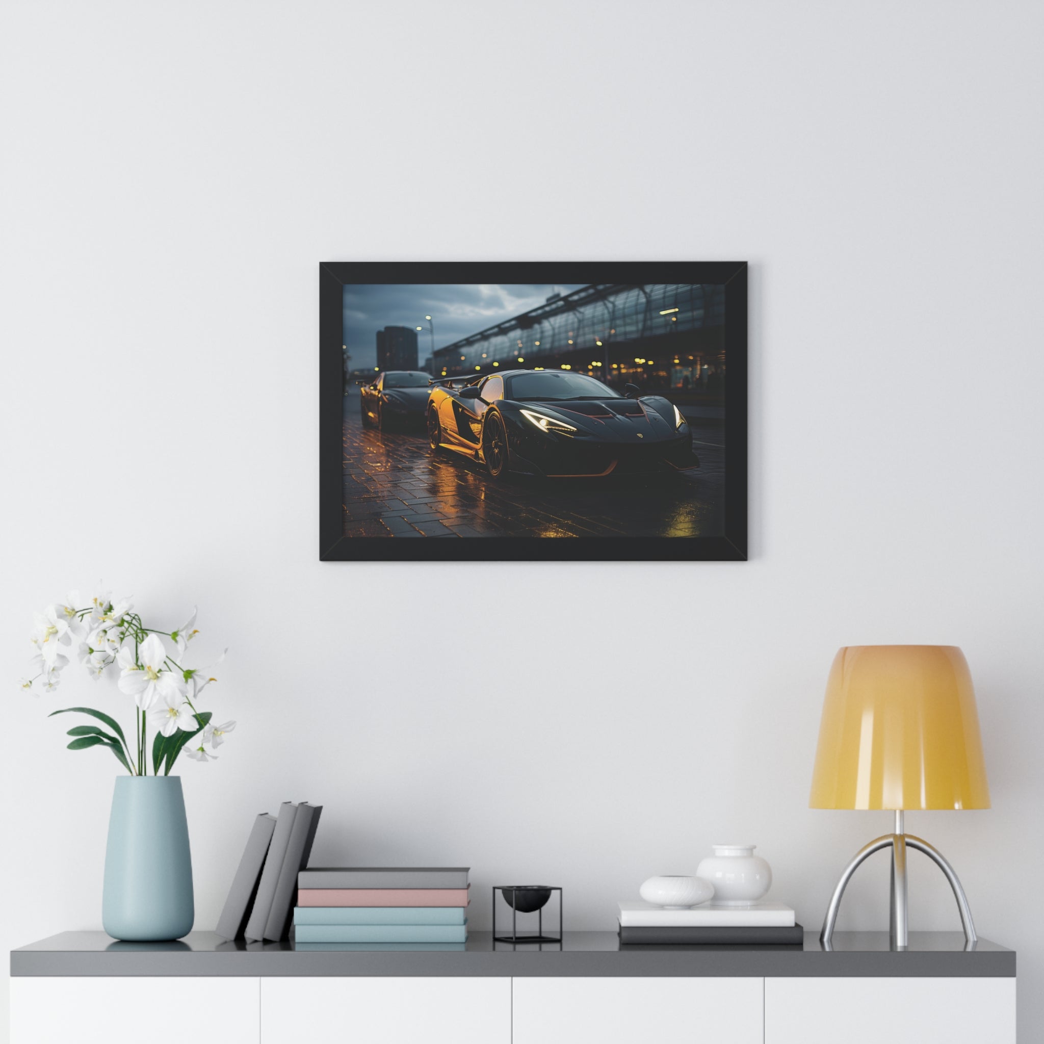Classic Lamborghini Countach Wall Art