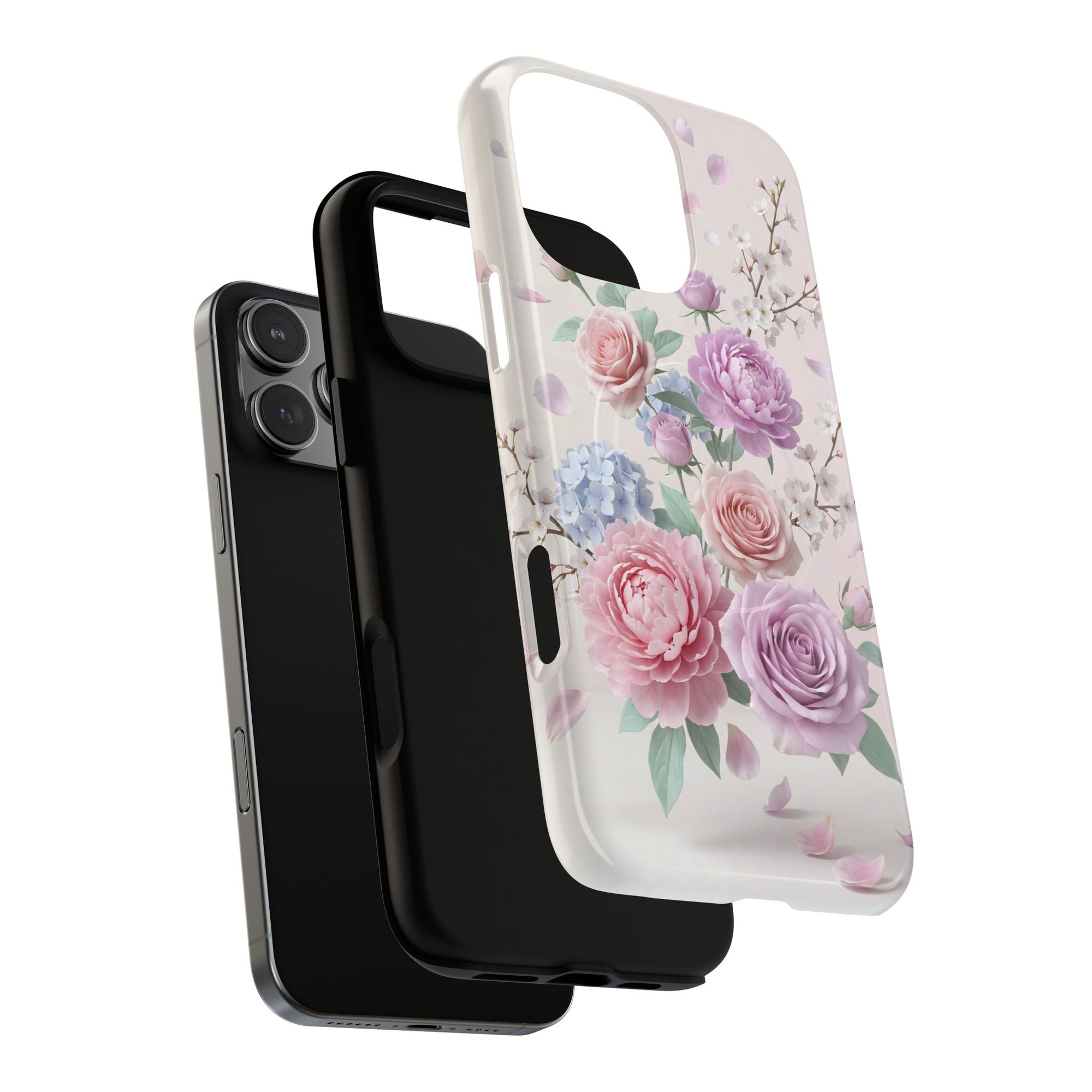 Blush Bloom Floral iPhone Case (MagSafe®)