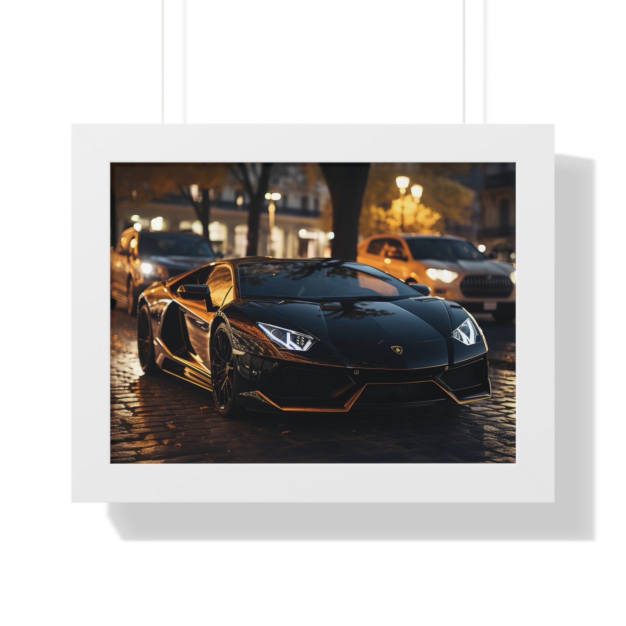 Bold Lamborghini Aventador SVJ Decor
