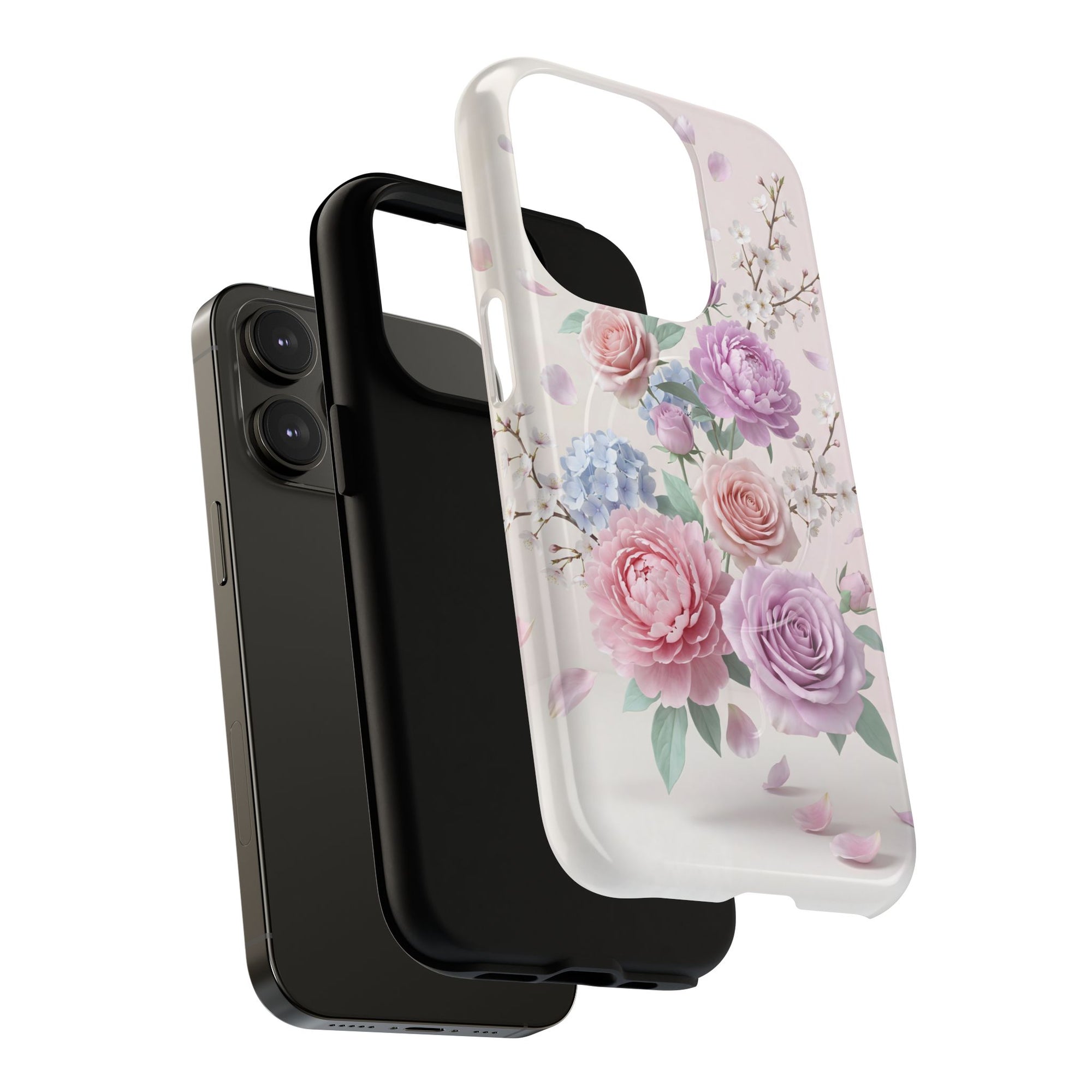 Blush Bloom Floral iPhone Case (MagSafe®)