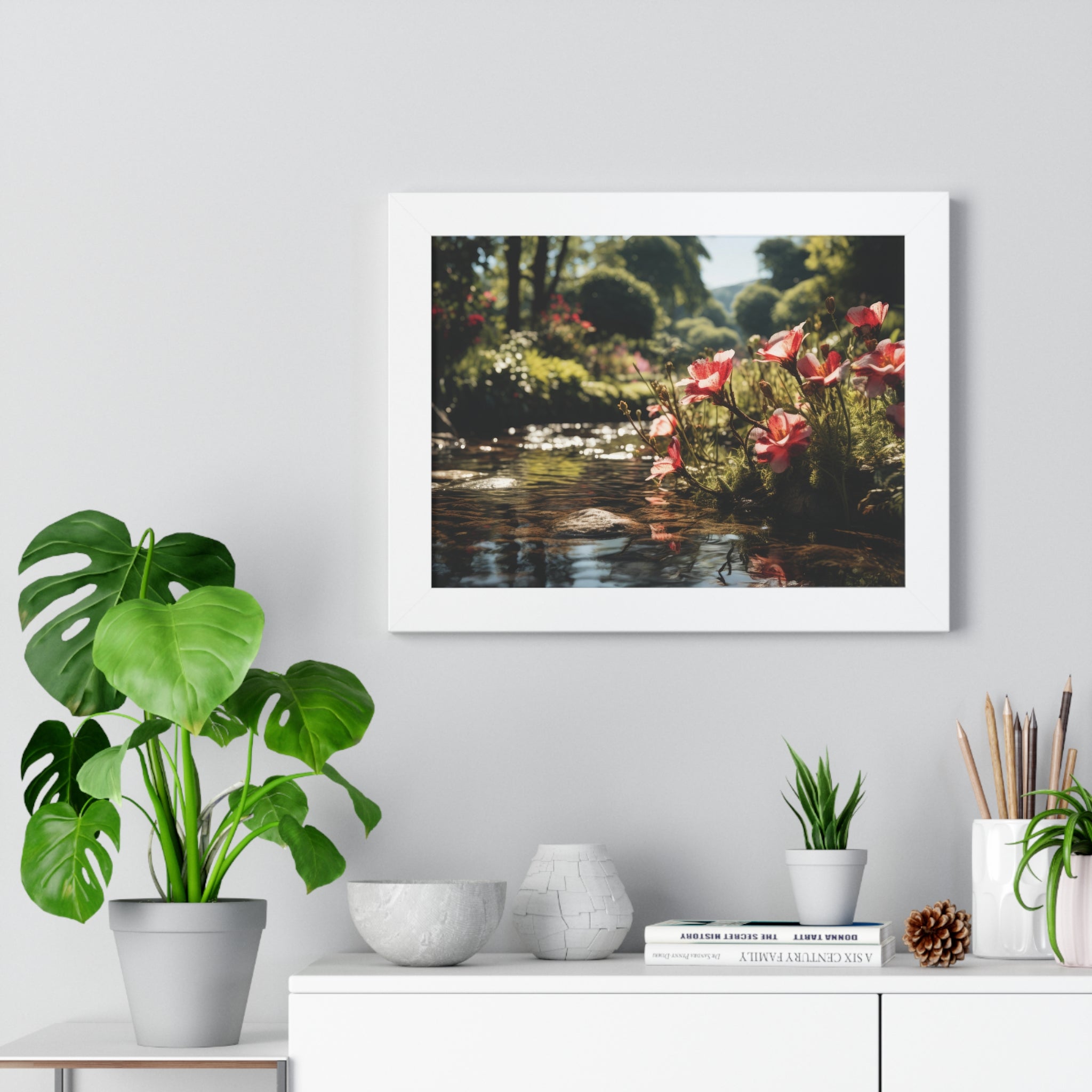Zen Garden Wall Print for Meditation Space