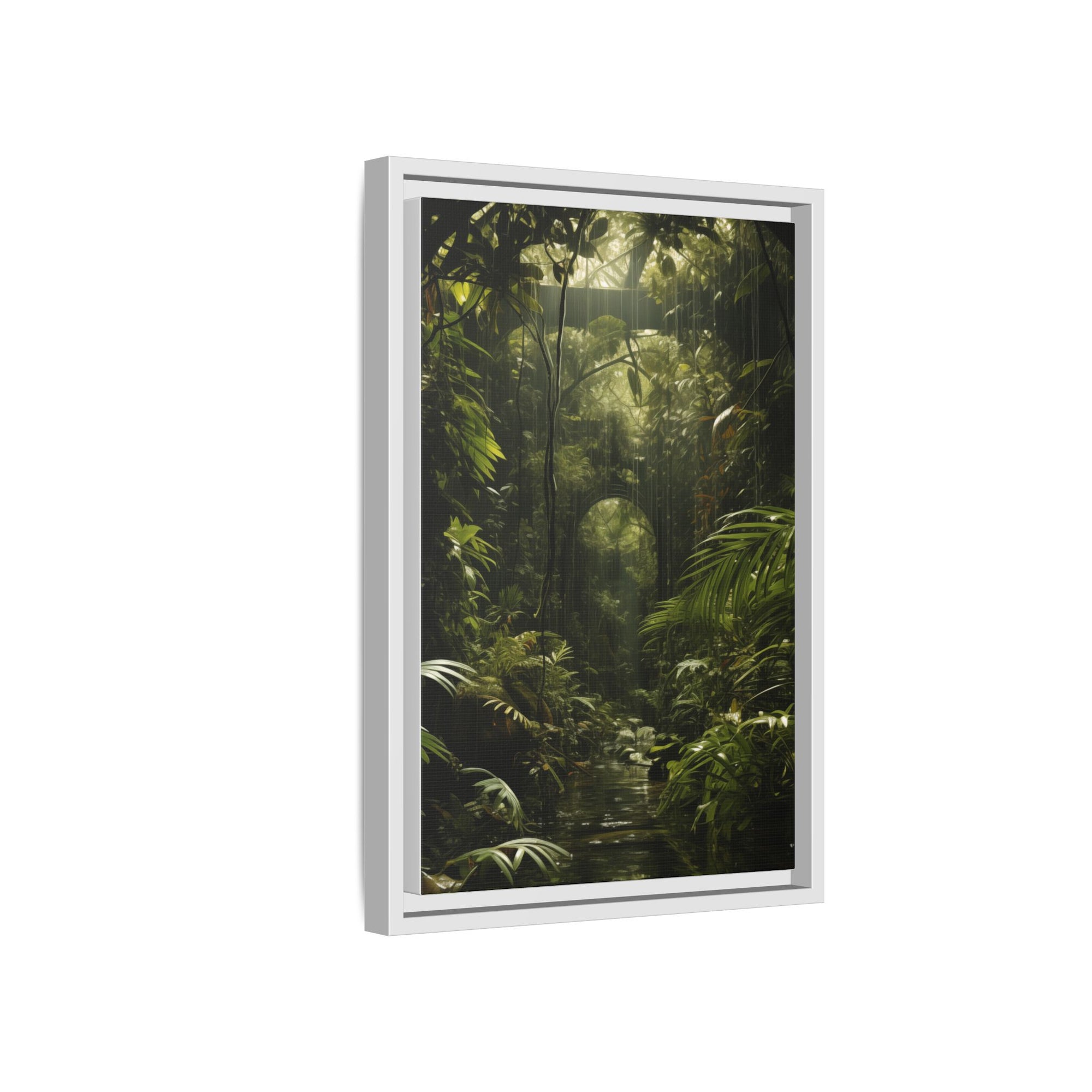 Verdant Mirage Jungle Portal Illusion