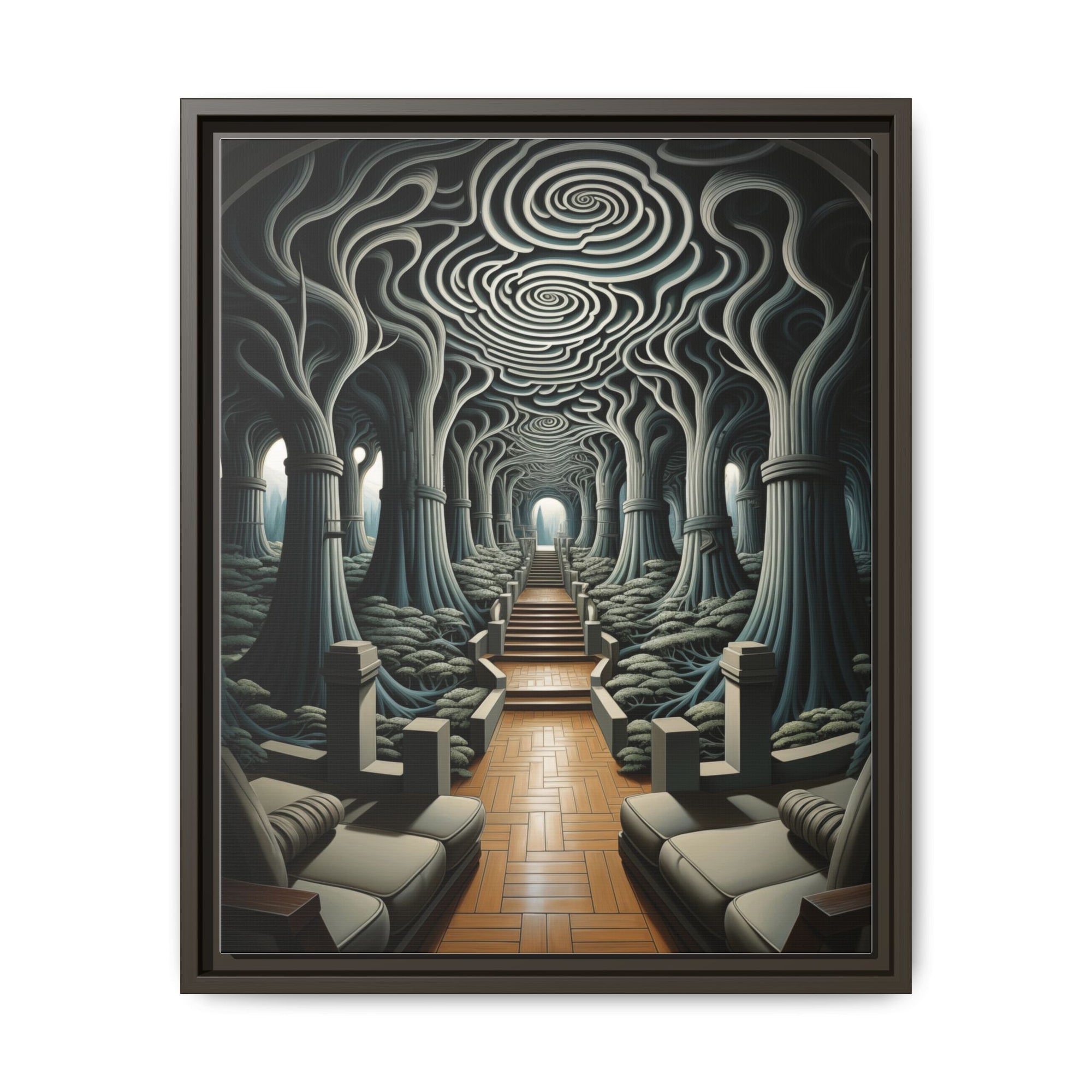 Echoes of Infinity Dreamlike Passage Through Nature