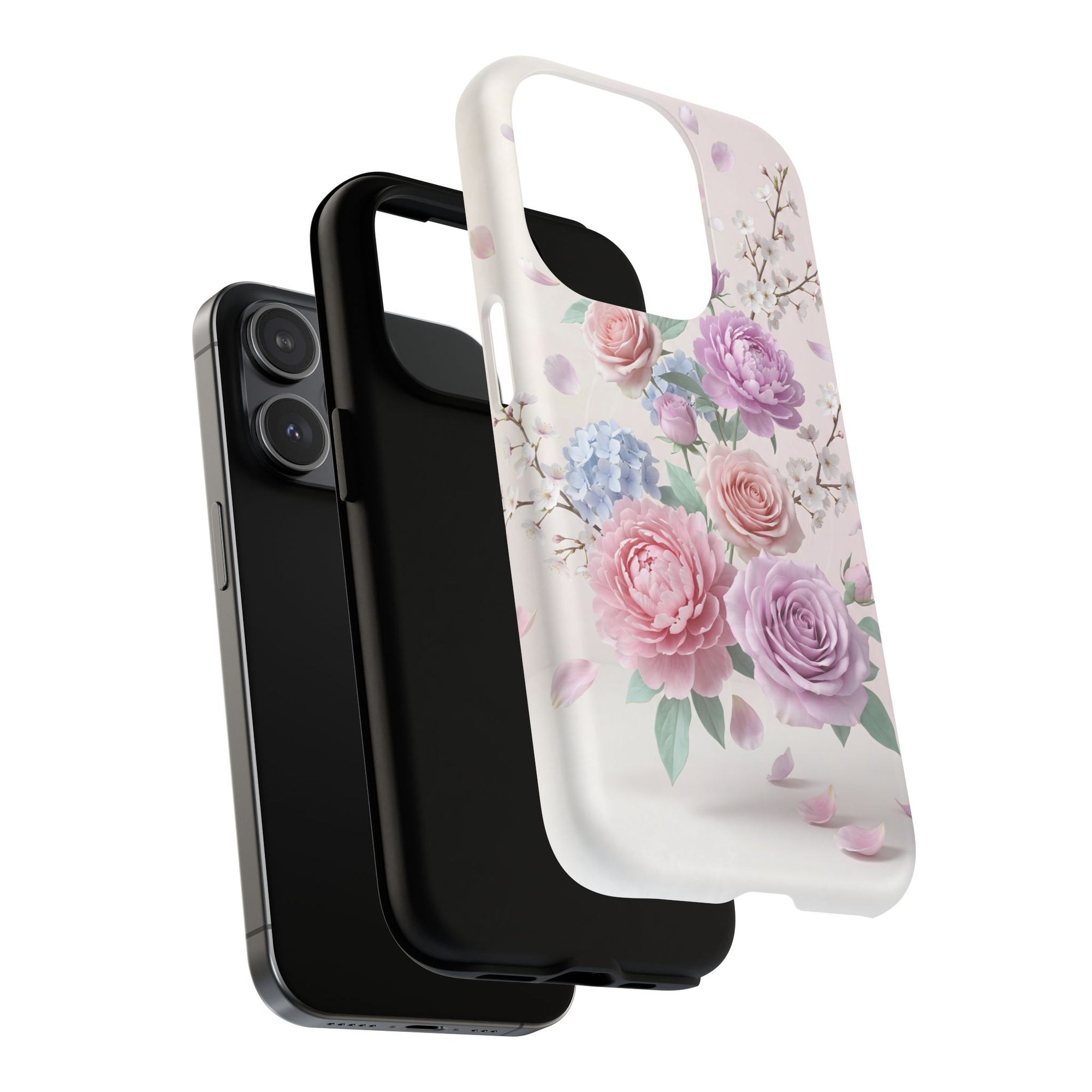 Blush Bloom Floral iPhone Case (MagSafe®)