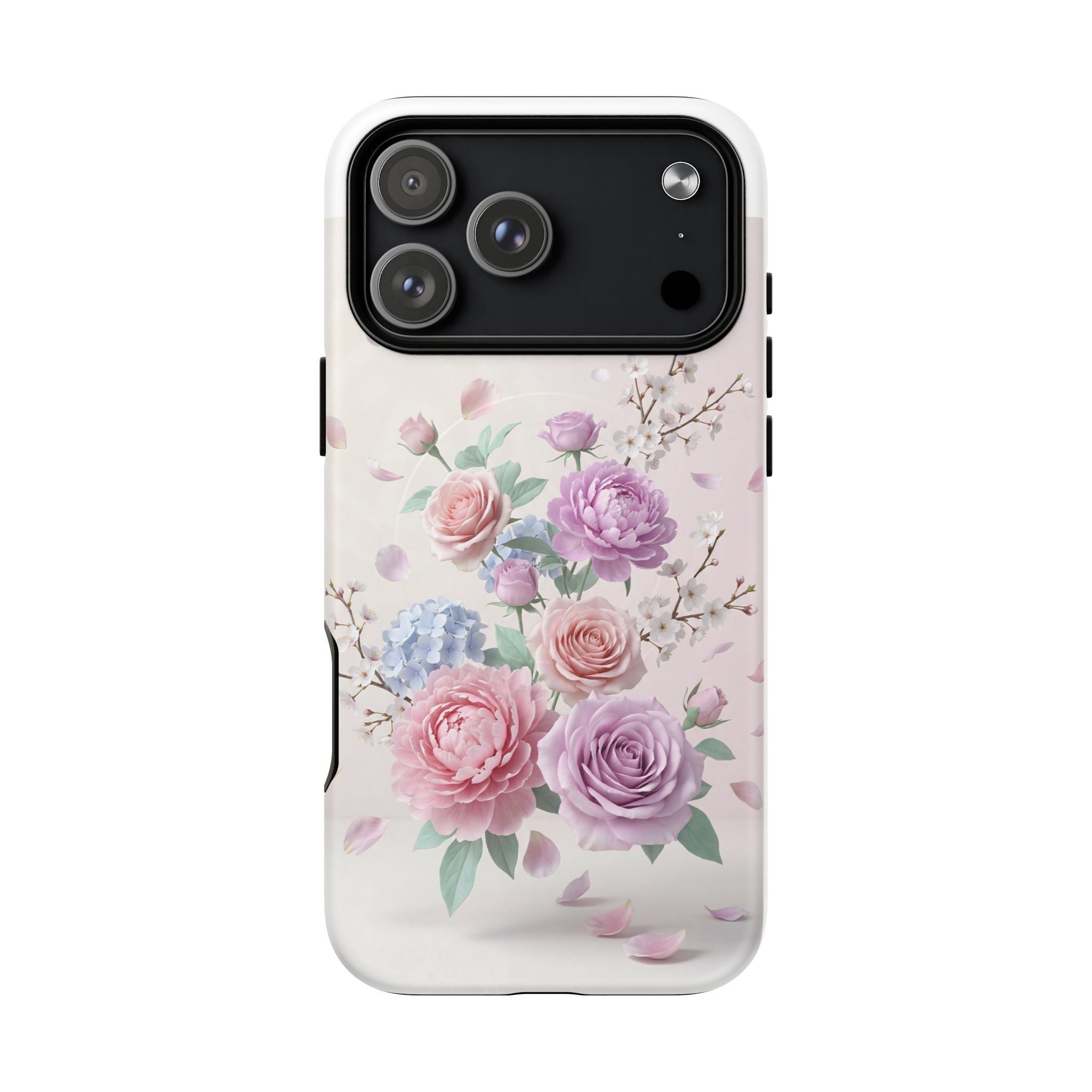 Blush Bloom Floral iPhone Case (MagSafe®)