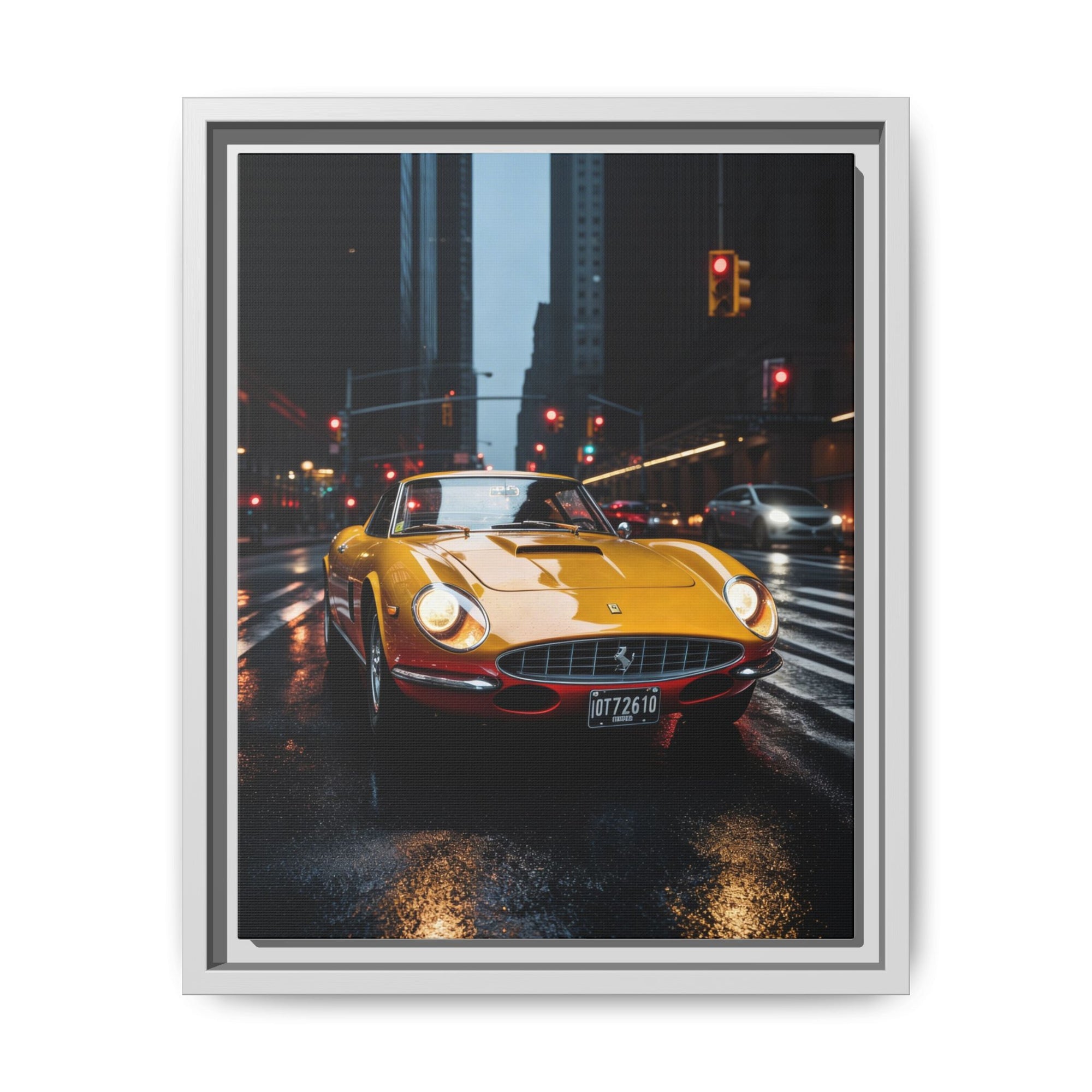 Classic Ferrari 275 GTB/4 produced by Ferrari between 1966 and 1968