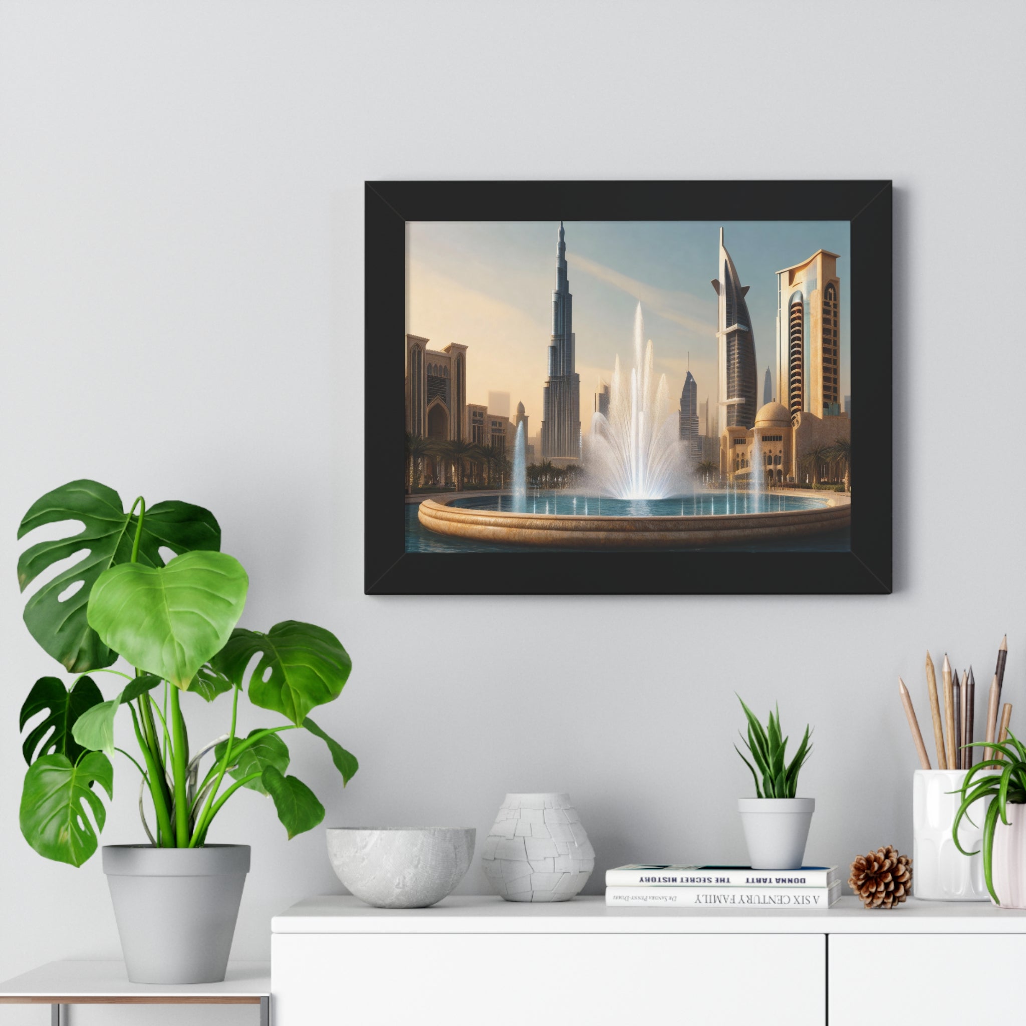 Dubai’s Iconic Landmarks – Collector’s Edition Framed Print