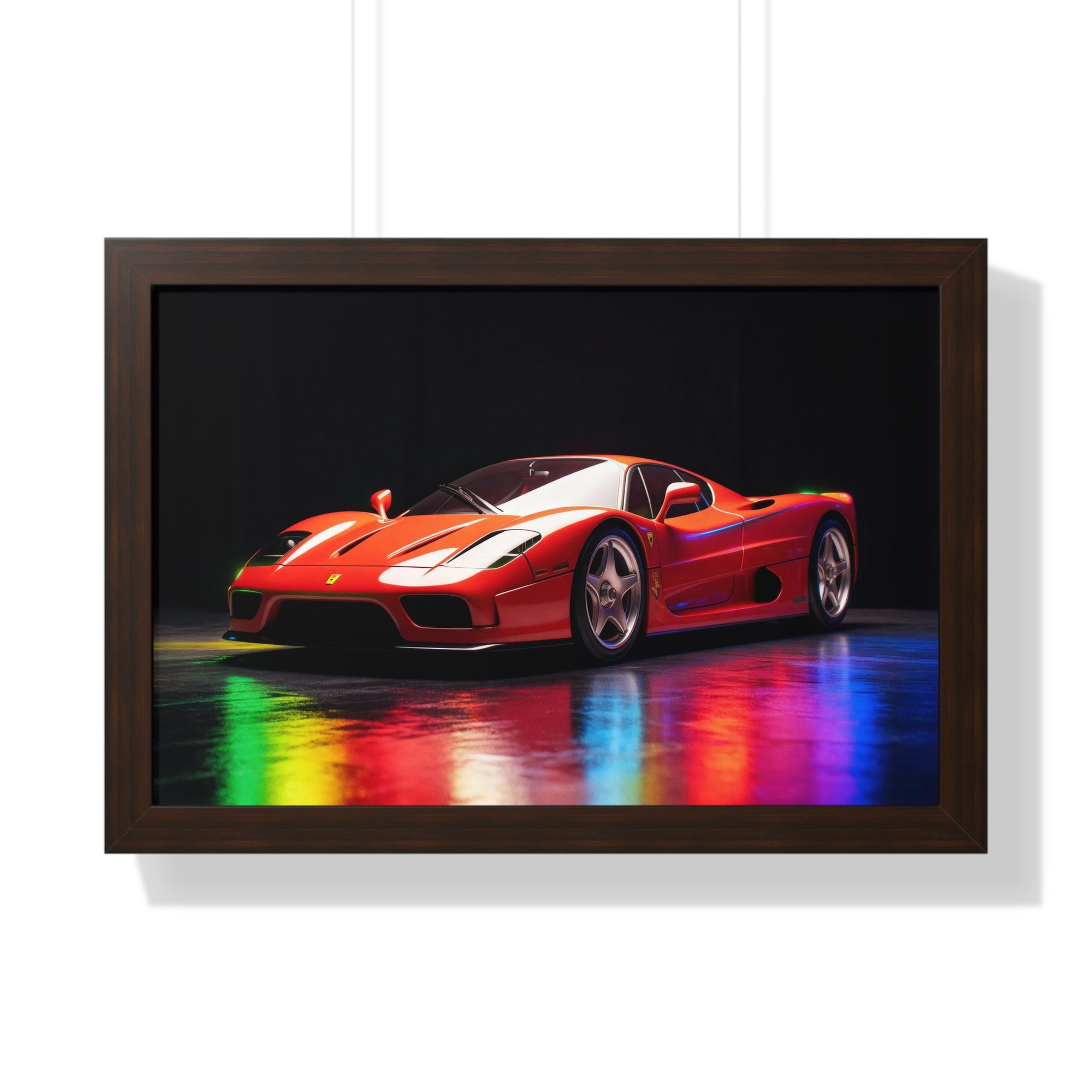 Iconic Red Ferrari