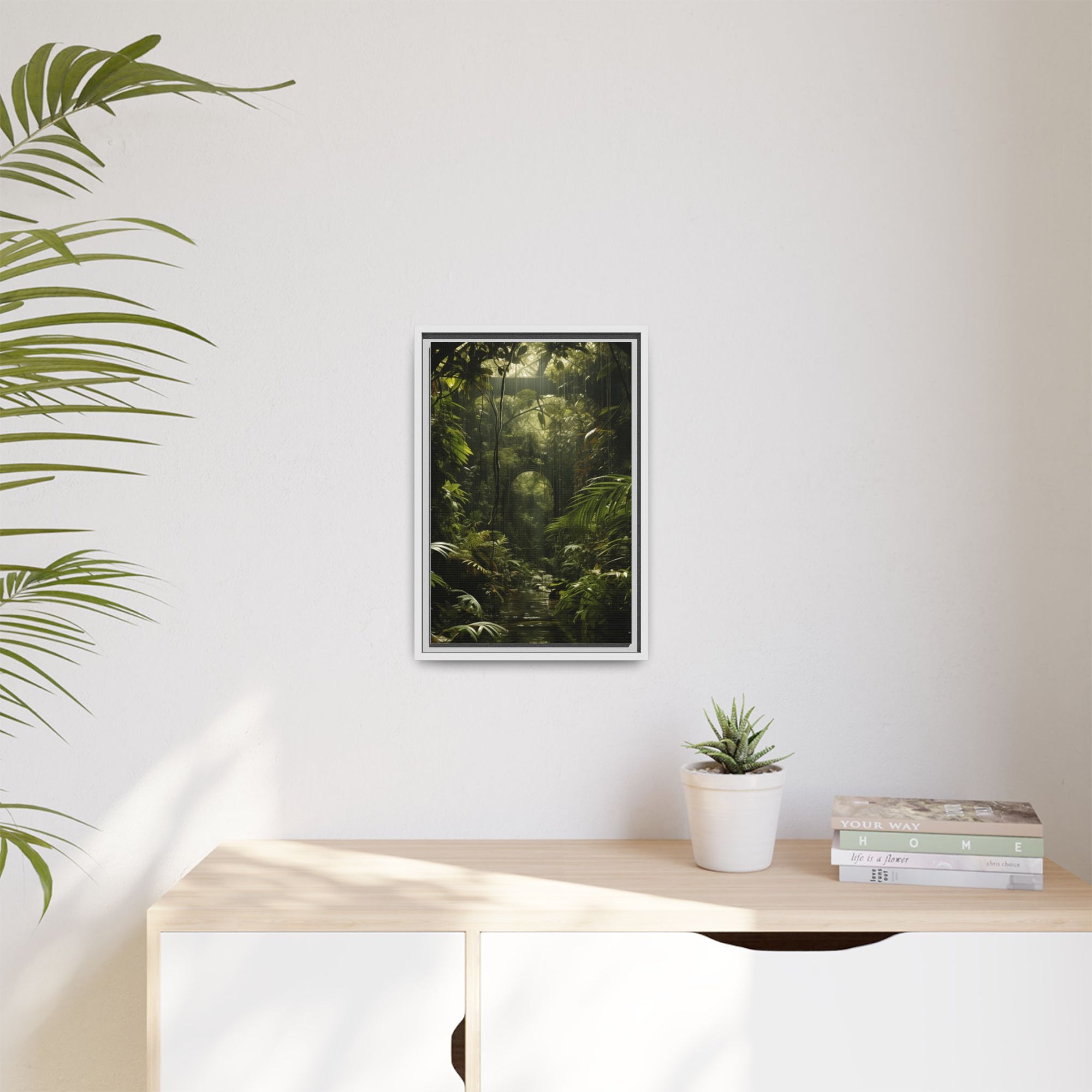Verdant Mirage Jungle Portal Illusion