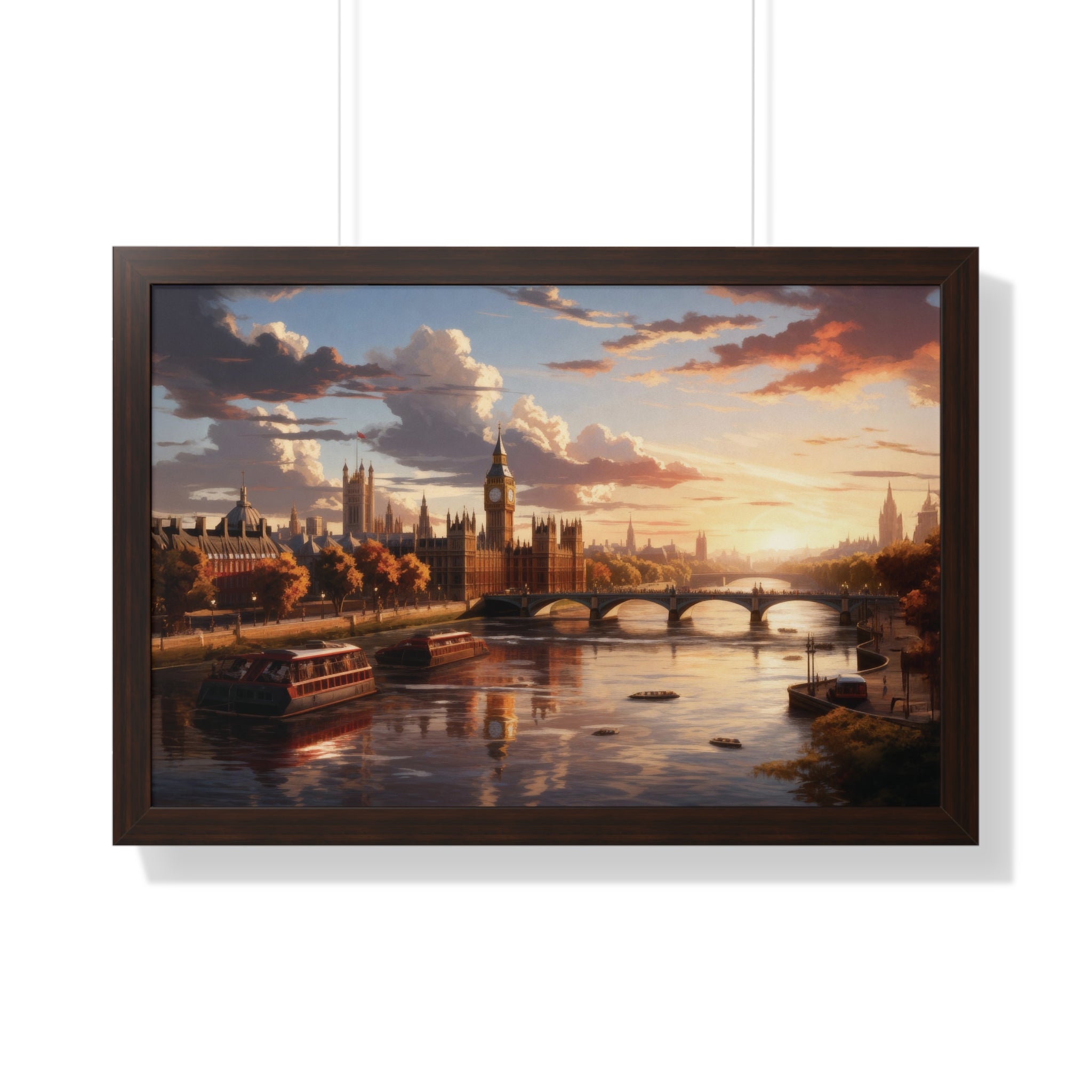 Sunset Over Westminster – London Cityscape Wall Art