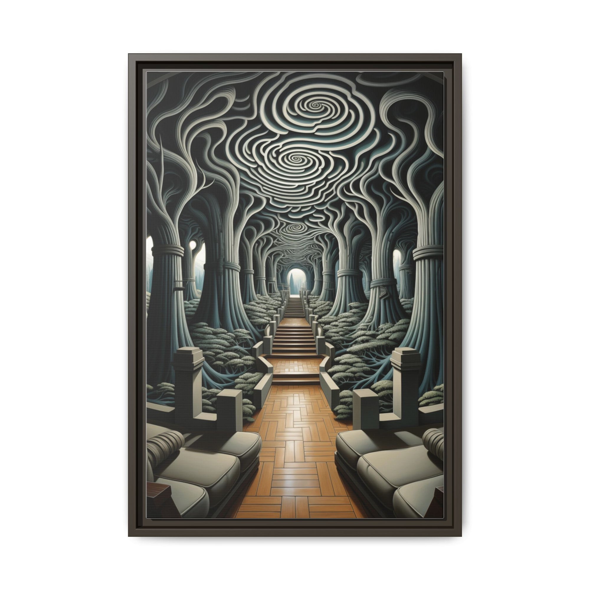 Echoes of Infinity Dreamlike Passage Through Nature