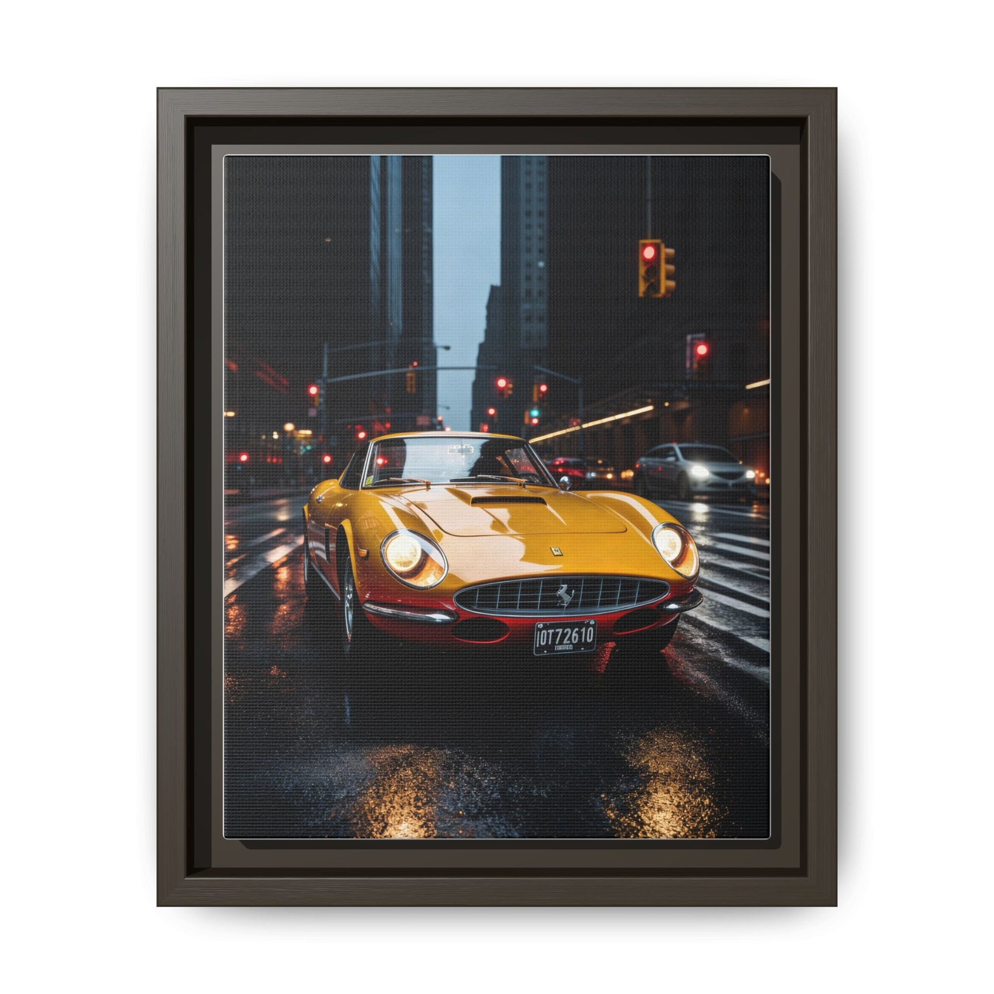 Classic Ferrari 275 GTB/4 produced by Ferrari between 1966 and 1968