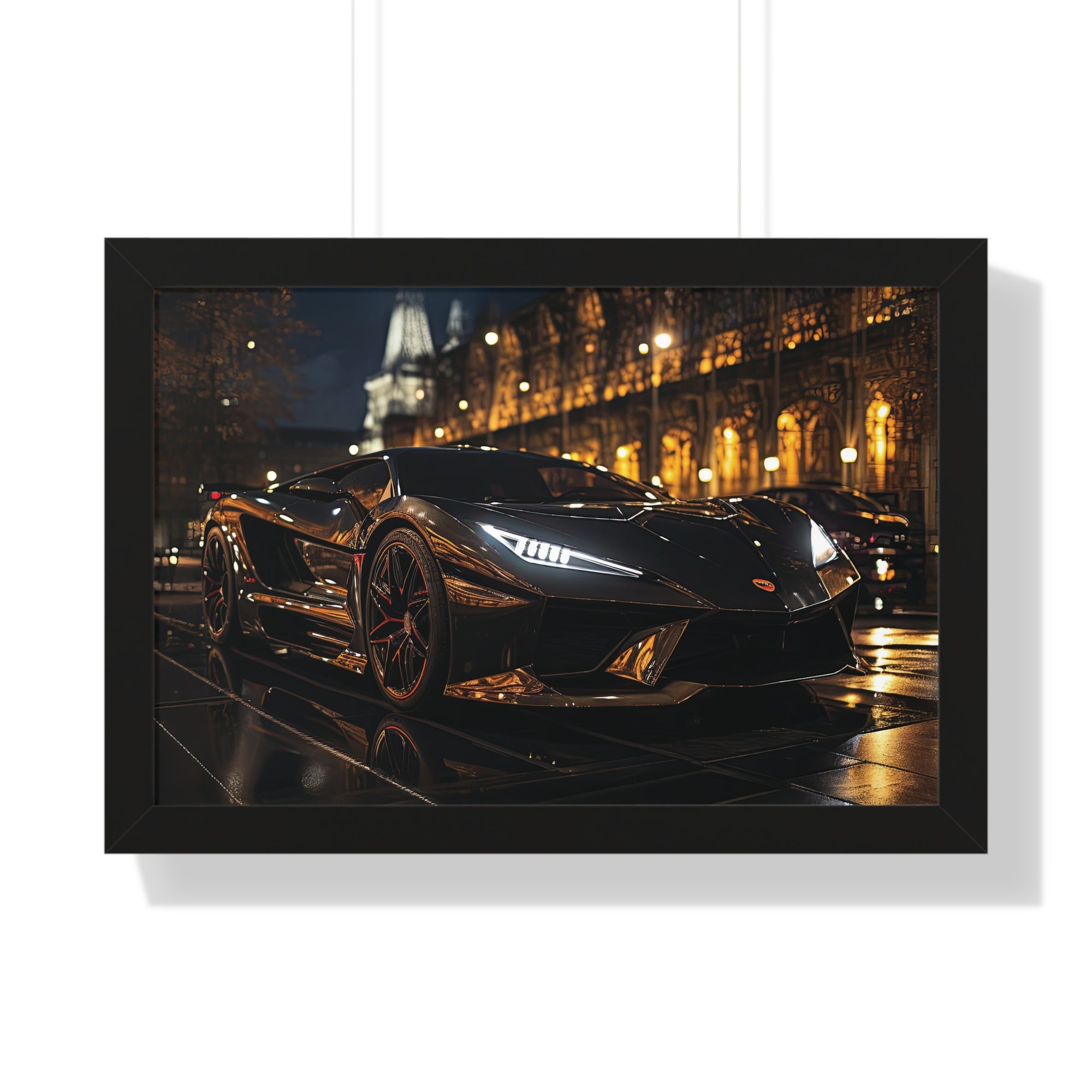 Murciélago Majesty – Framed Lamborghini Wall Art