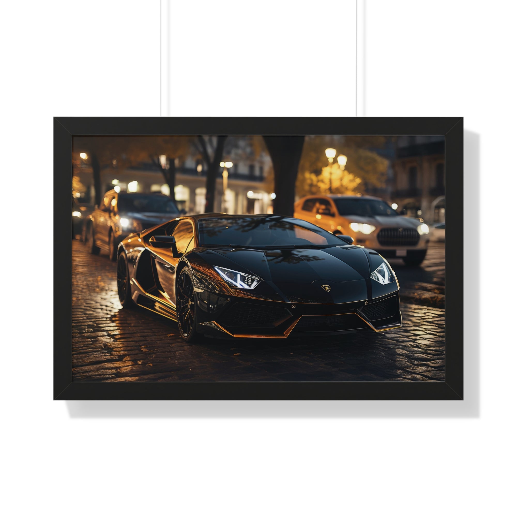 Bold Lamborghini Aventador SVJ Decor