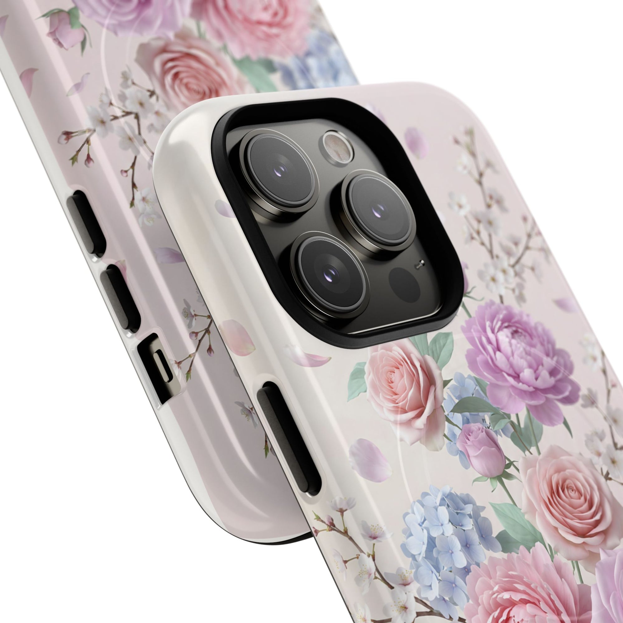 Blush Bloom Floral iPhone Case (MagSafe®)