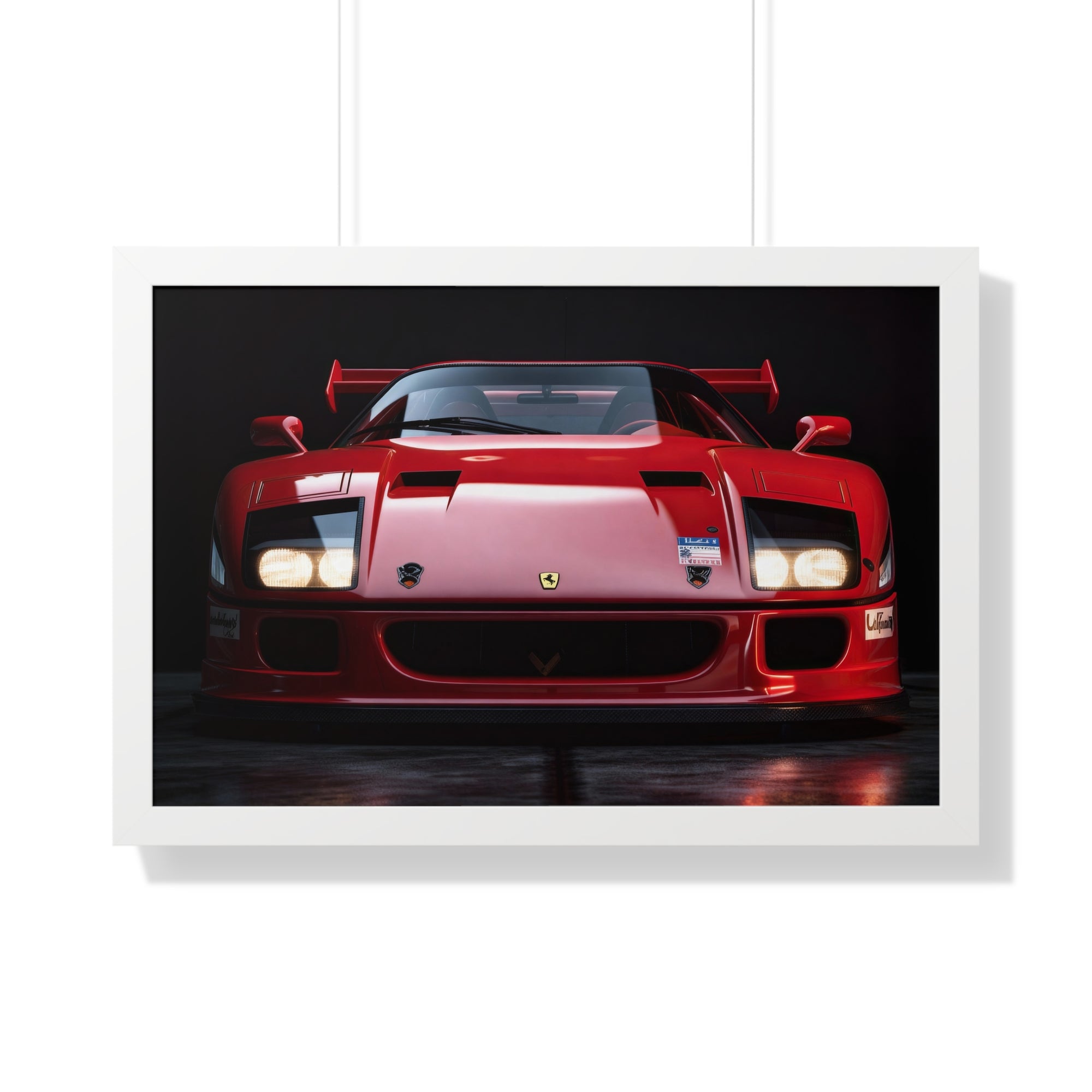 Iconic Red Ferrari