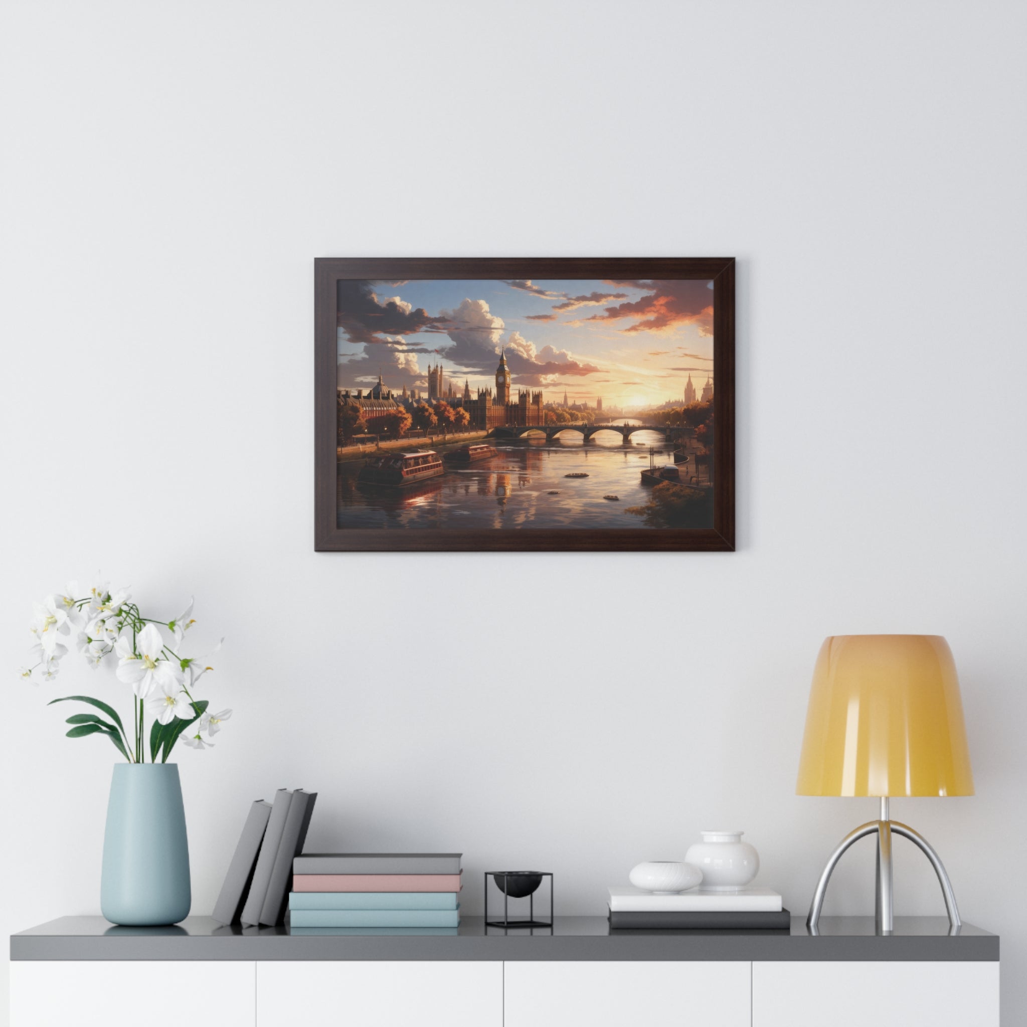 Sunset Over Westminster – London Cityscape Wall Art