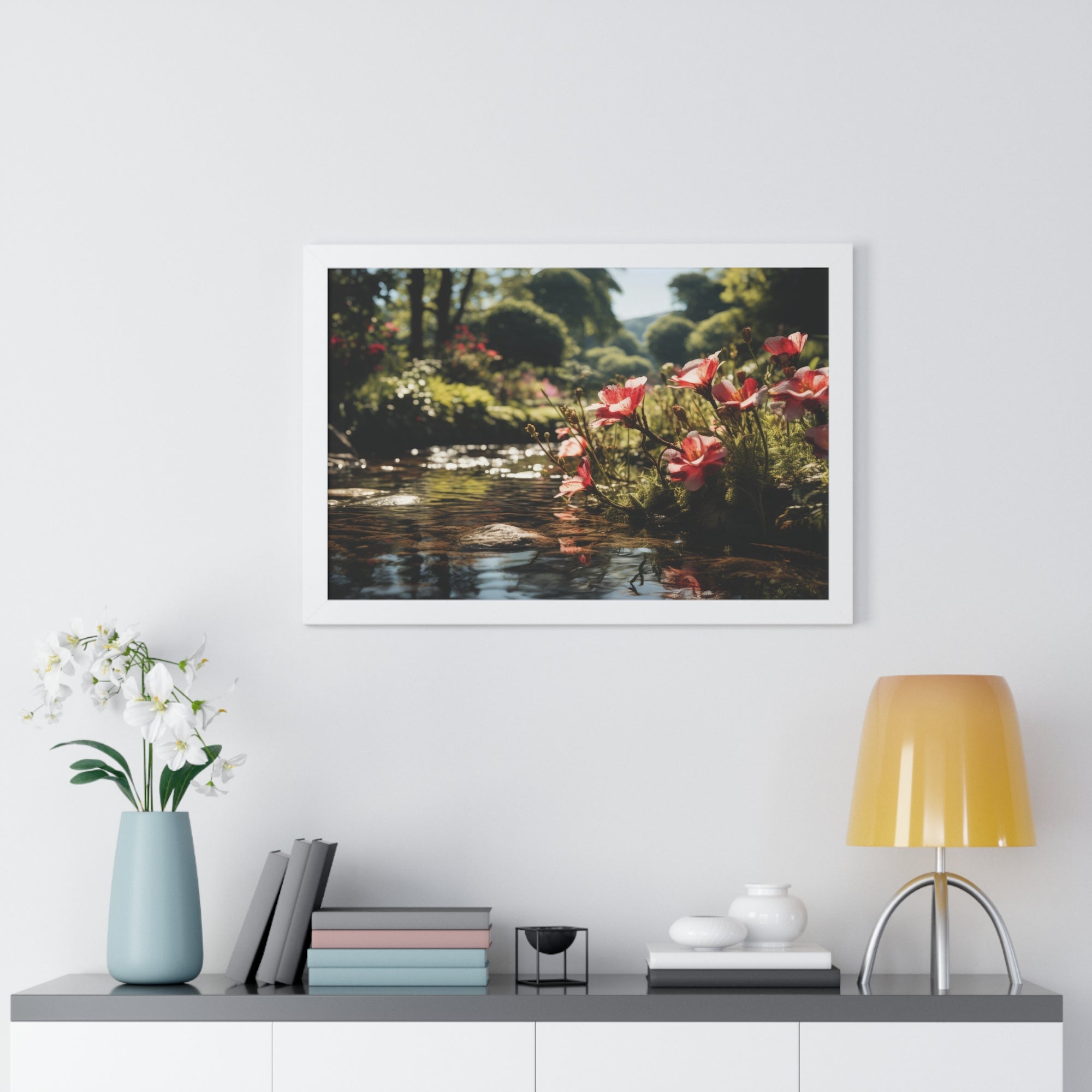 Zen Garden Wall Print for Meditation Space