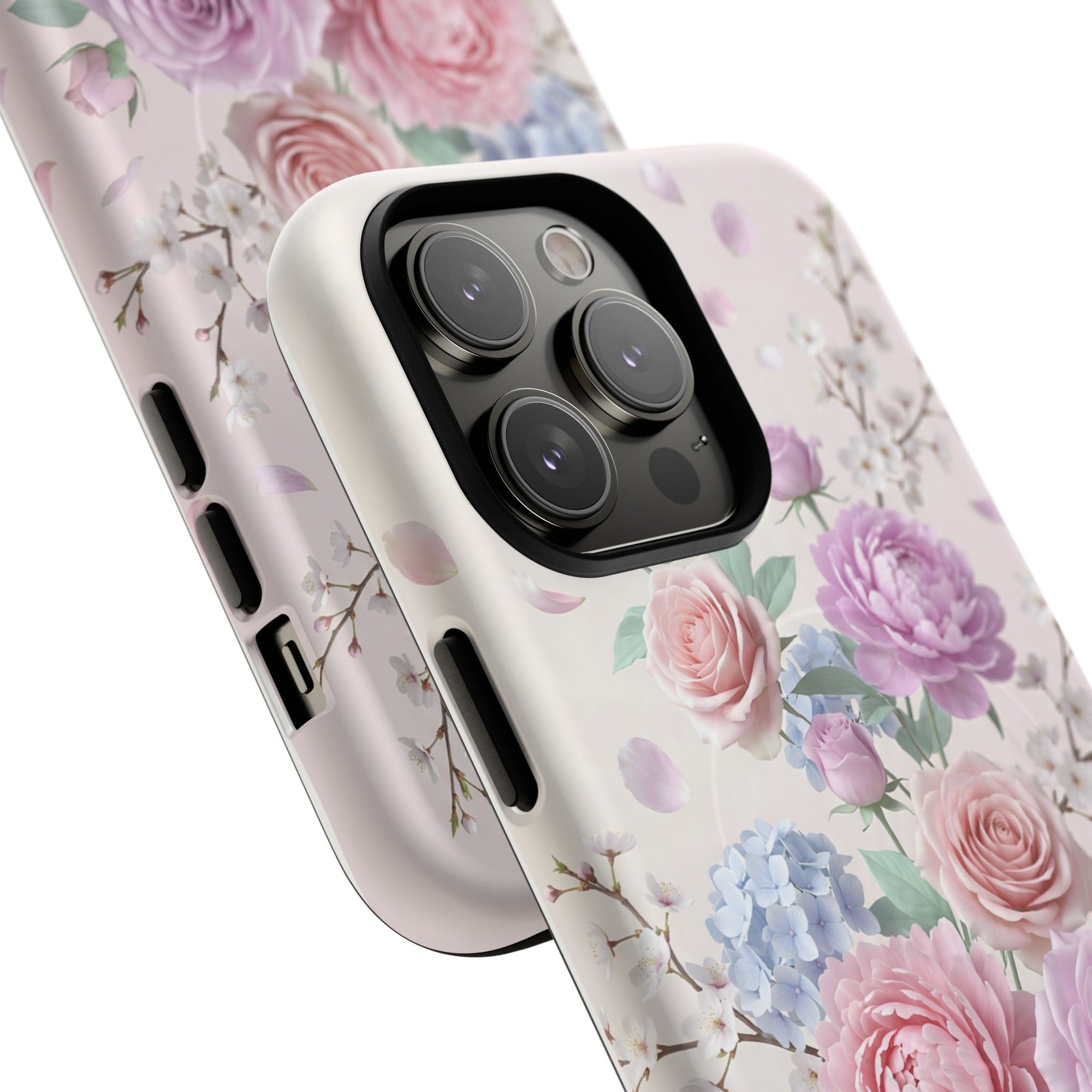 Blush Bloom Floral iPhone Case (MagSafe®)
