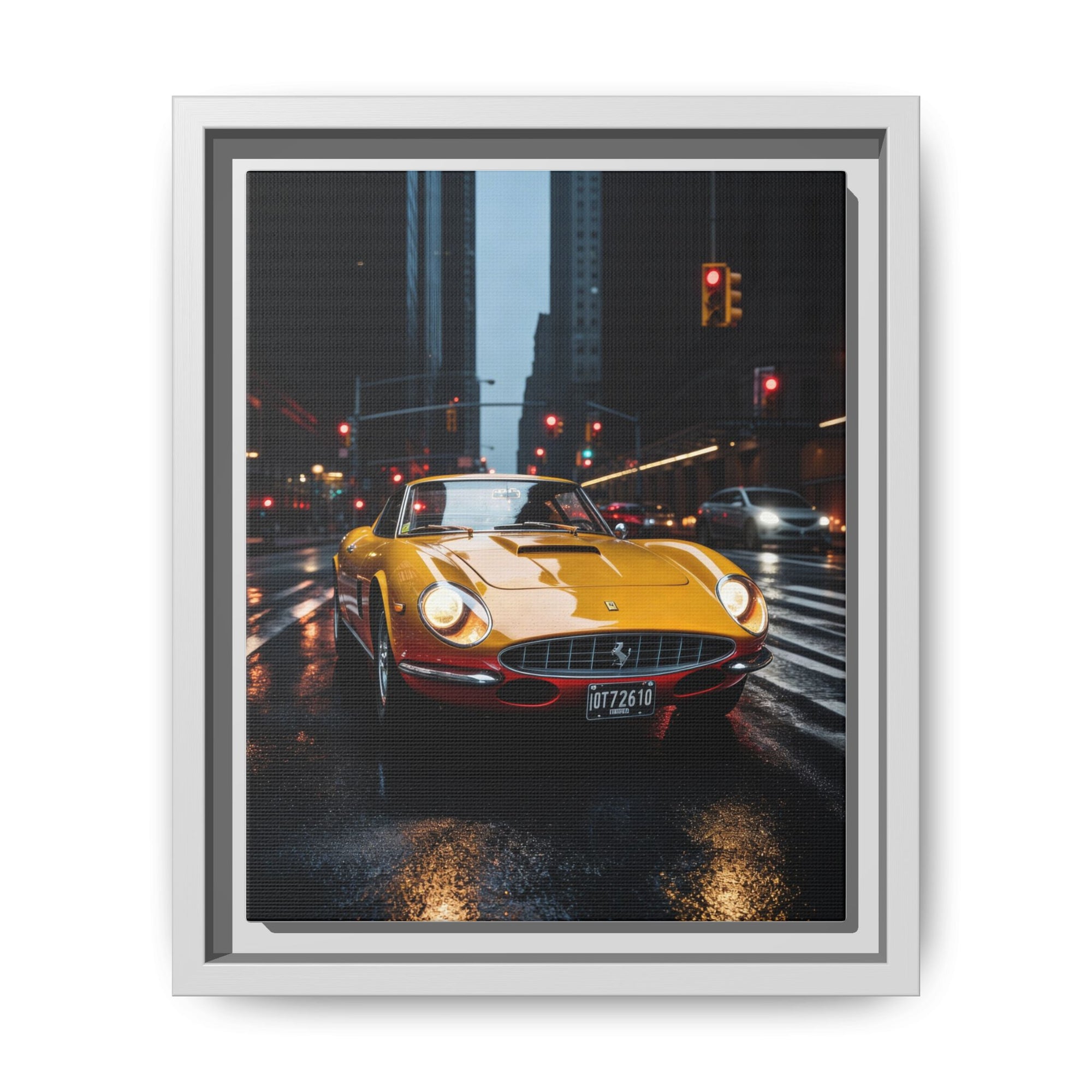 Classic Ferrari 275 GTB/4 produced by Ferrari between 1966 and 1968
