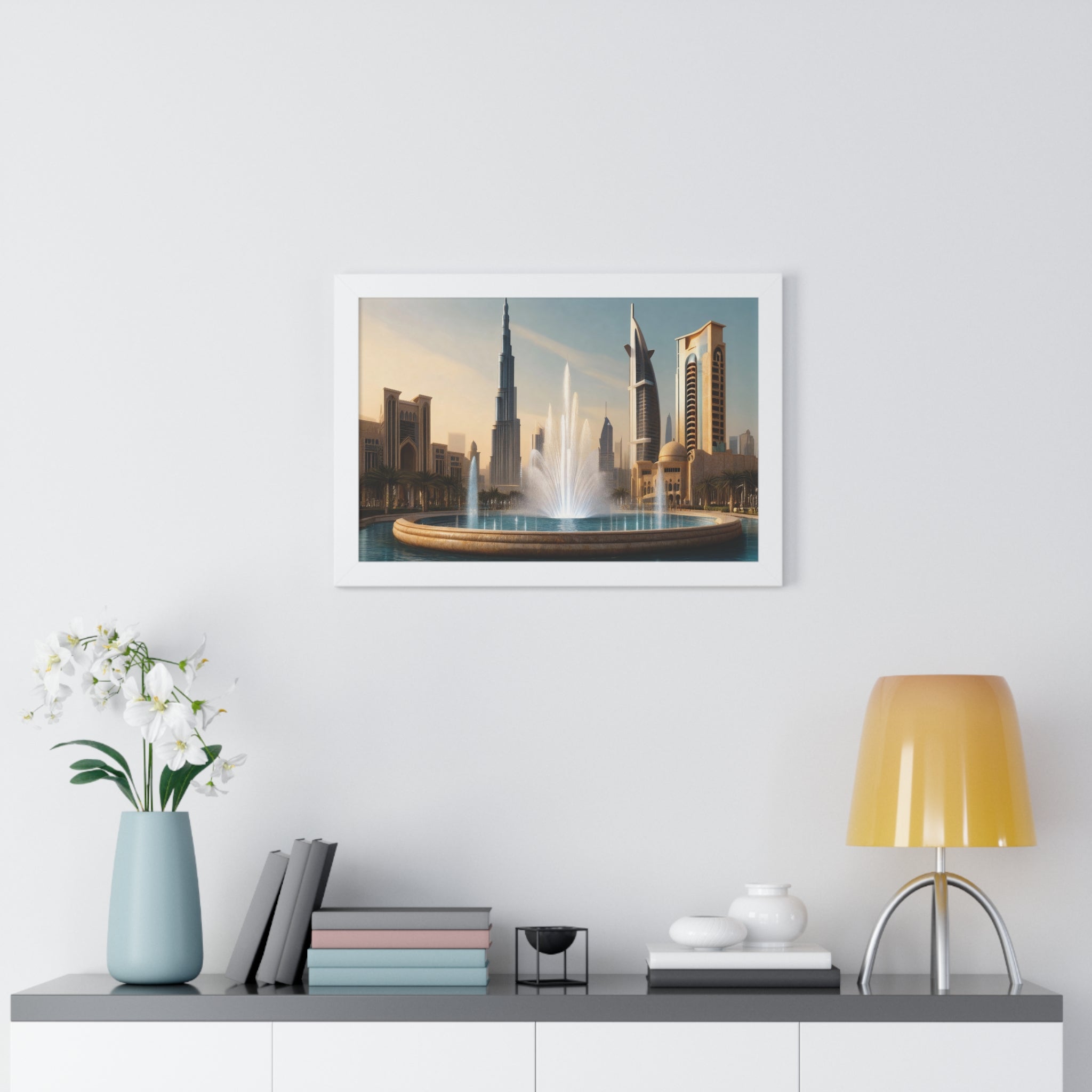 Dubai’s Iconic Landmarks – Collector’s Edition Framed Print