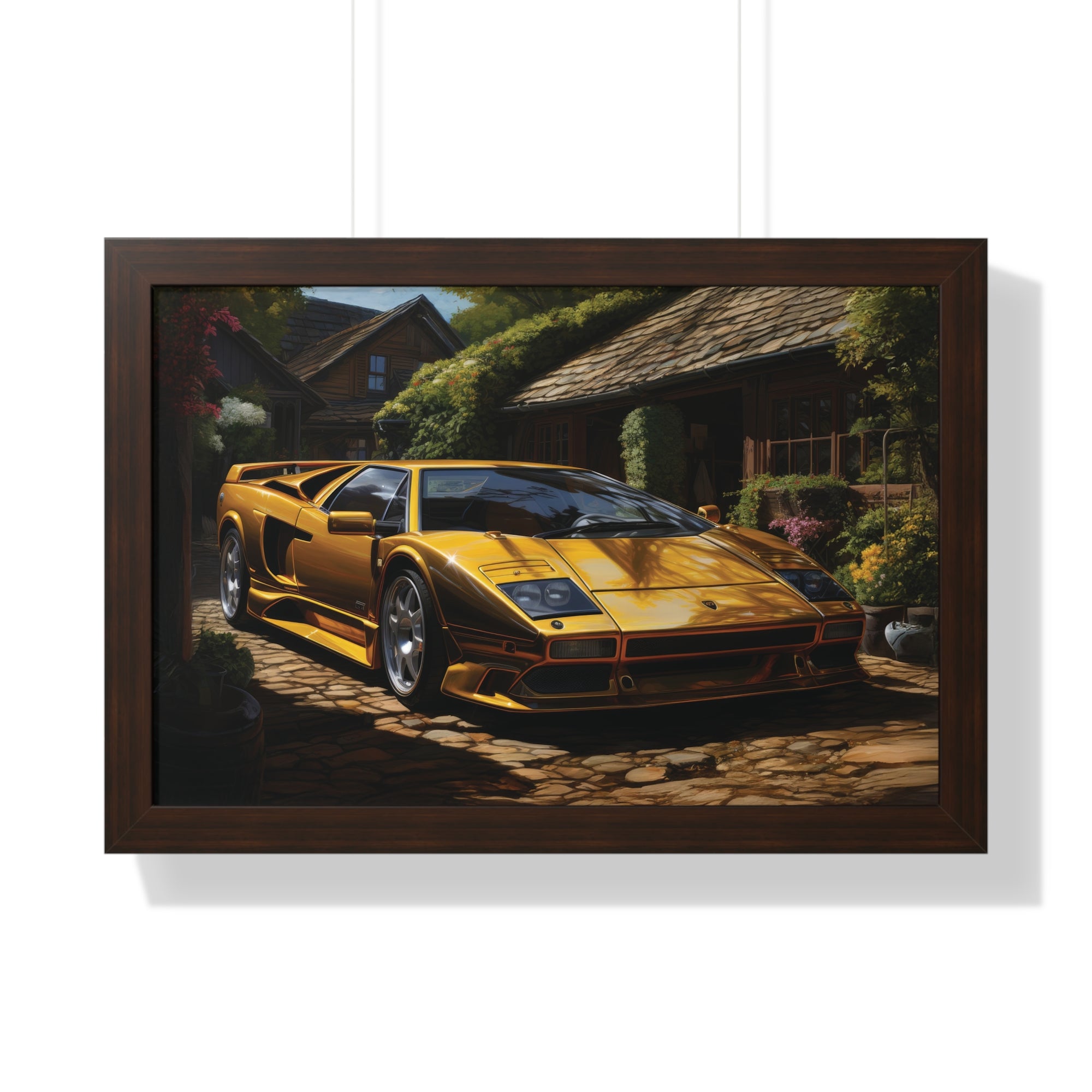 Retro Lamborghini Diablo Print for Collectors