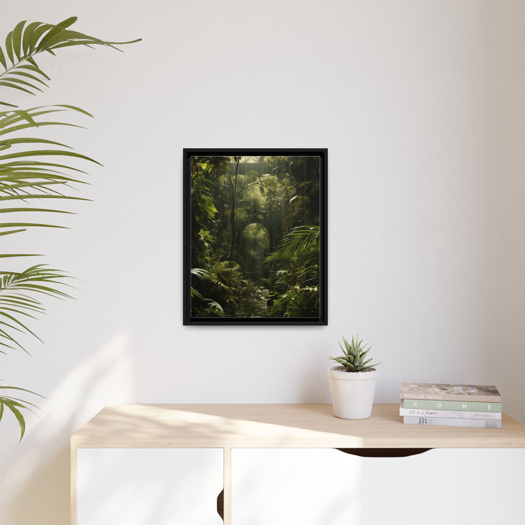 Verdant Mirage Jungle Portal Illusion
