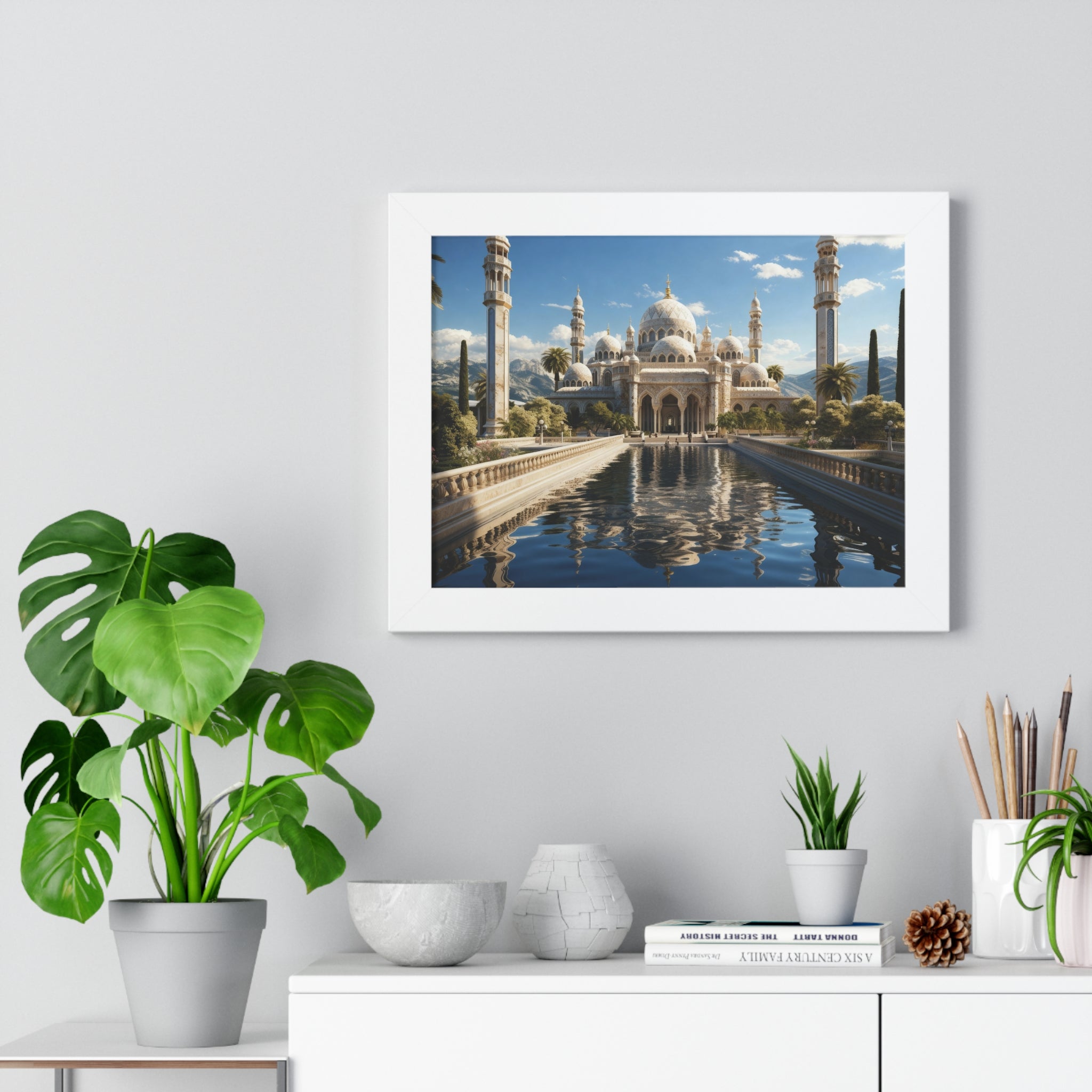 The Gilded Calm – Premium Mosque Wall Art