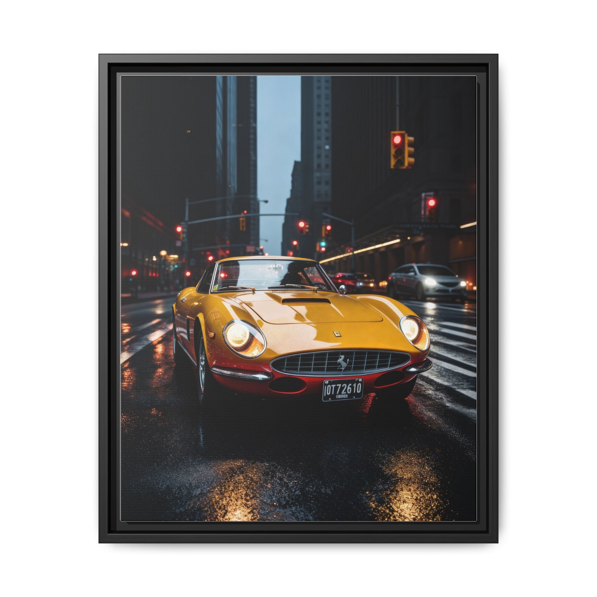 Classic Ferrari 275 GTB/4 produced by Ferrari between 1966 and 1968