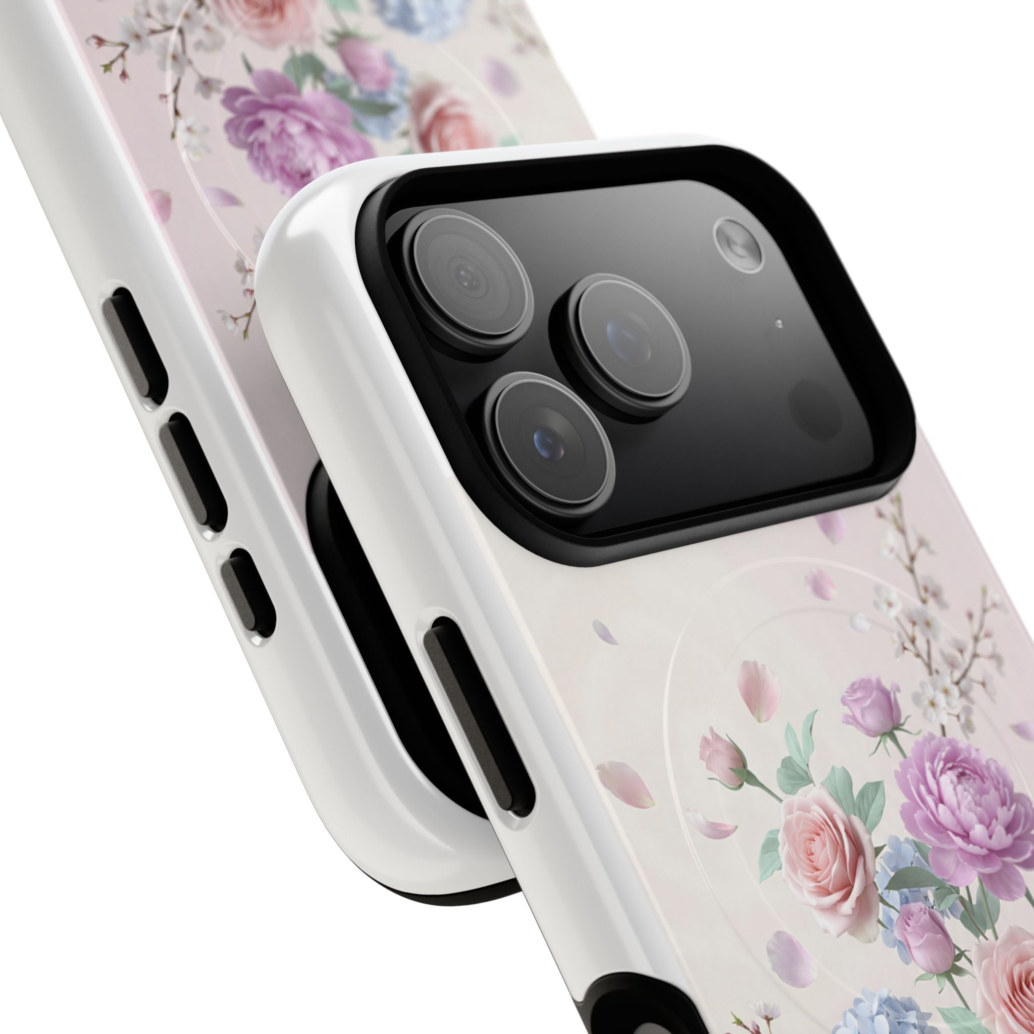 Blush Bloom Floral iPhone Case (MagSafe®)