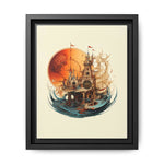 Submerged Legacy Drowning Fortress Wall Art