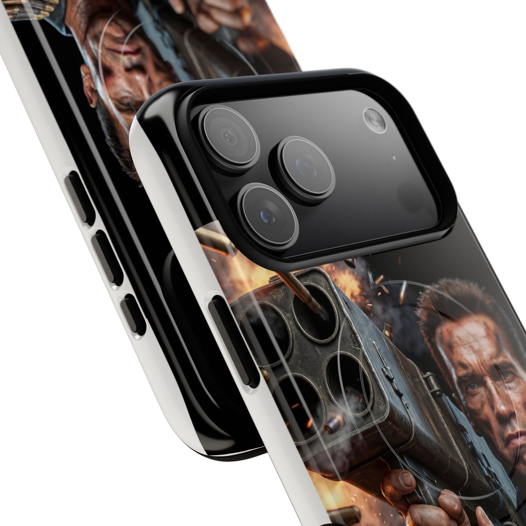 Arnold Schwarzenegger Explosive Action Edition iPhone Case (MagSafe®)