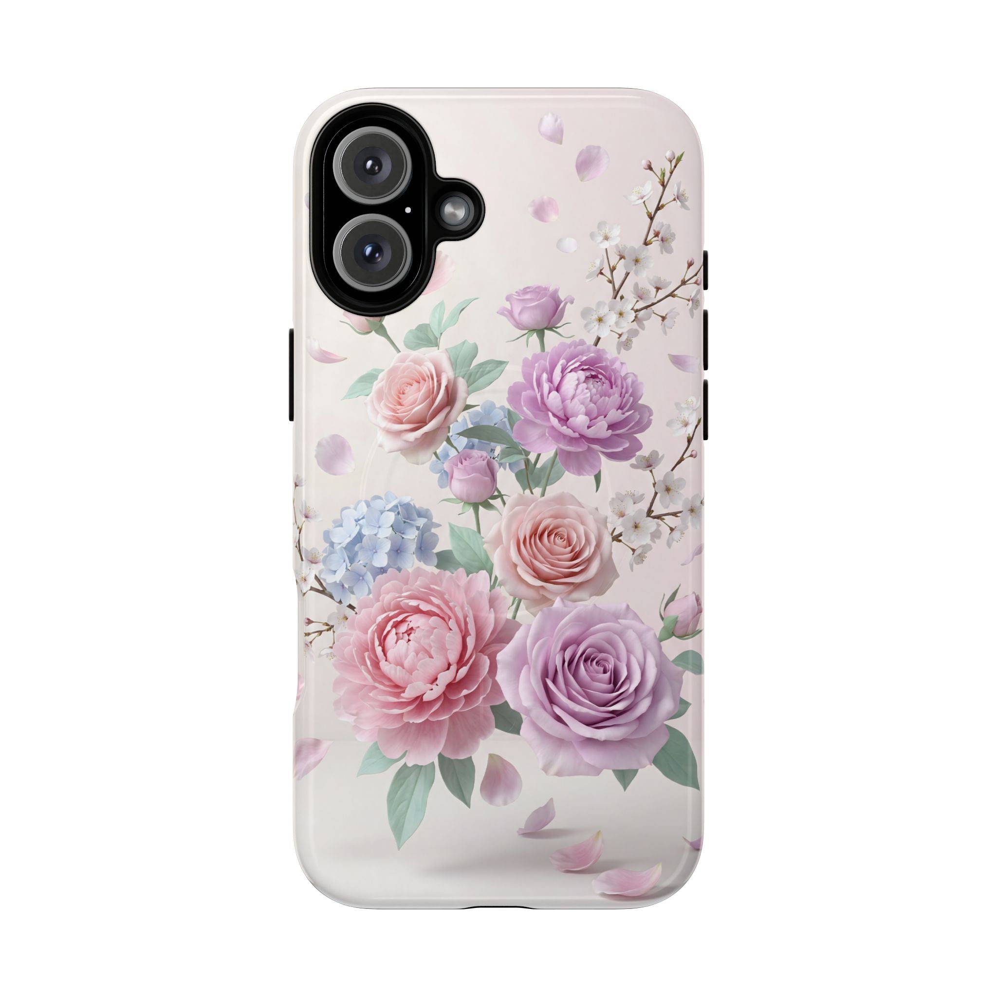 Blush Bloom Floral iPhone Case (MagSafe®)