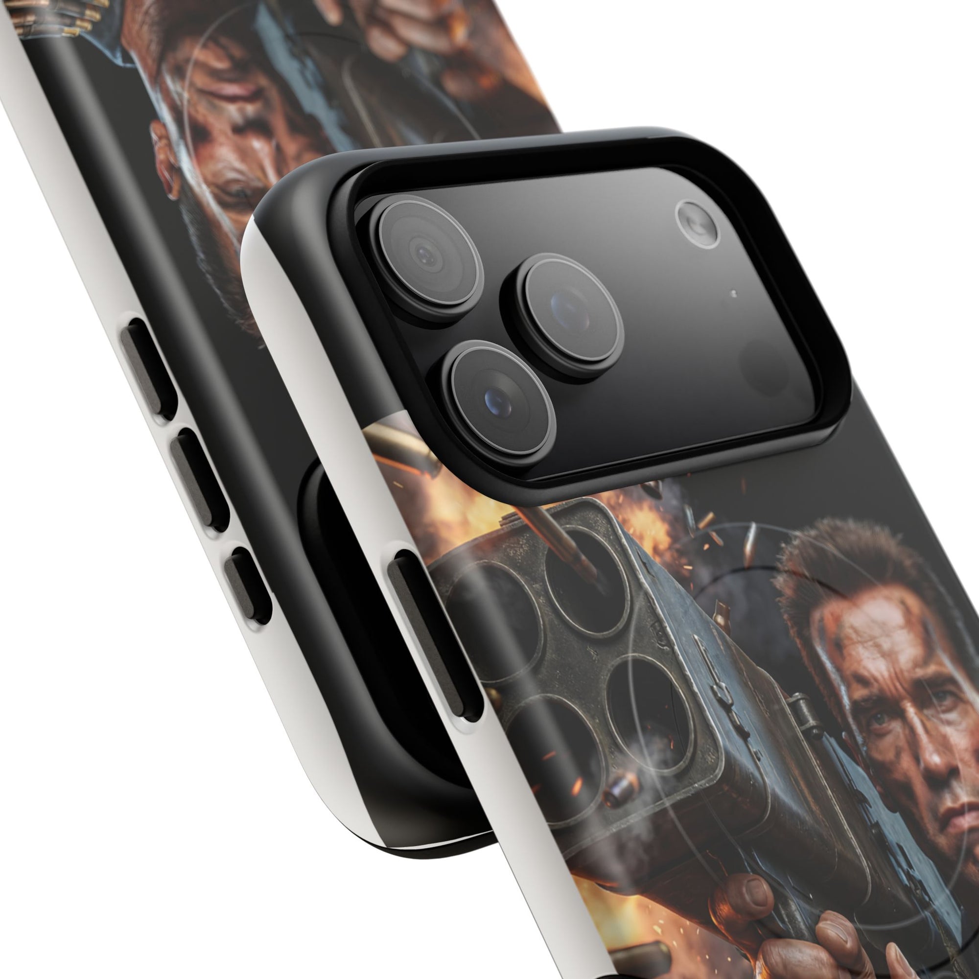 Arnold Schwarzenegger Explosive Action Edition iPhone Case (MagSafe®)
