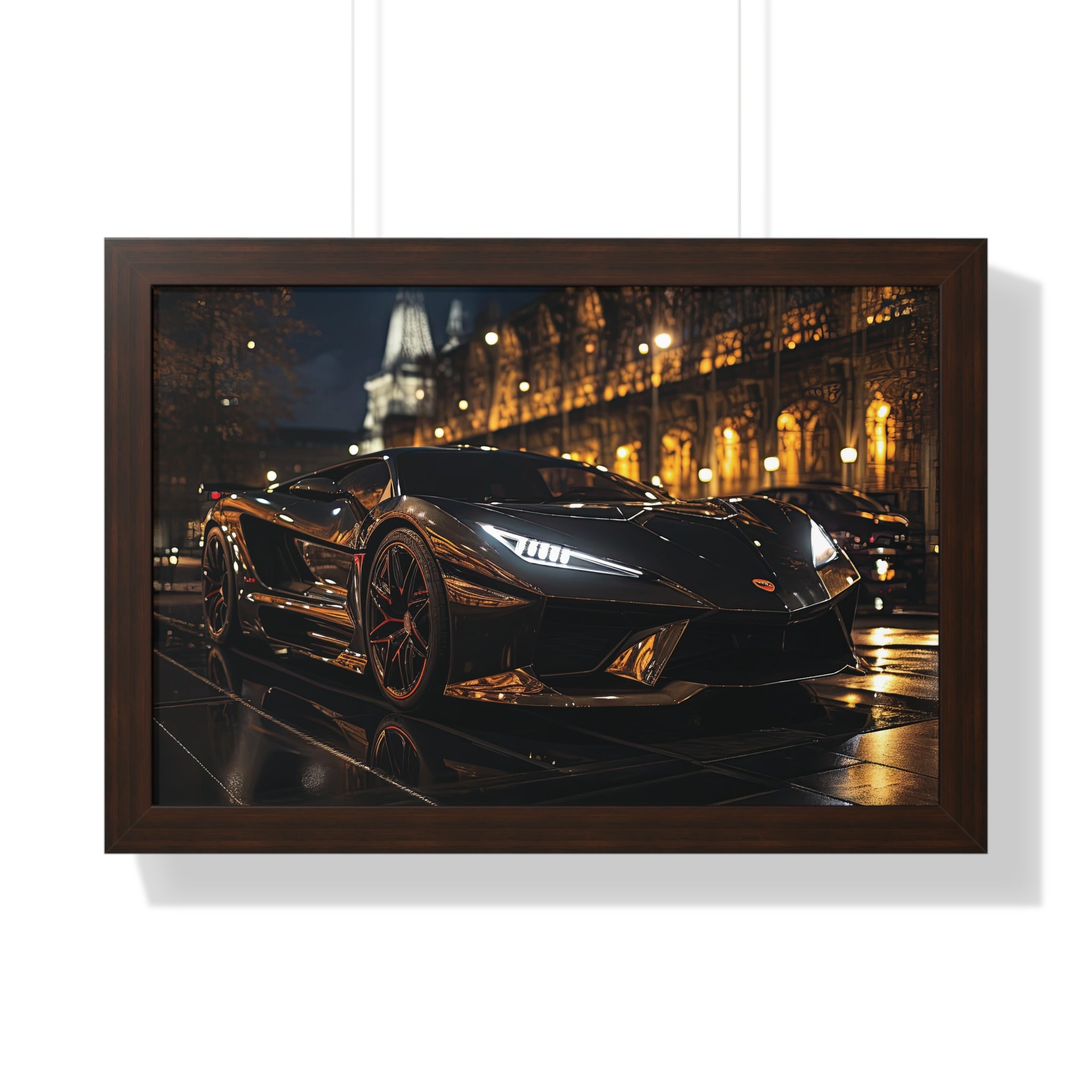 Murciélago Majesty – Framed Lamborghini Wall Art