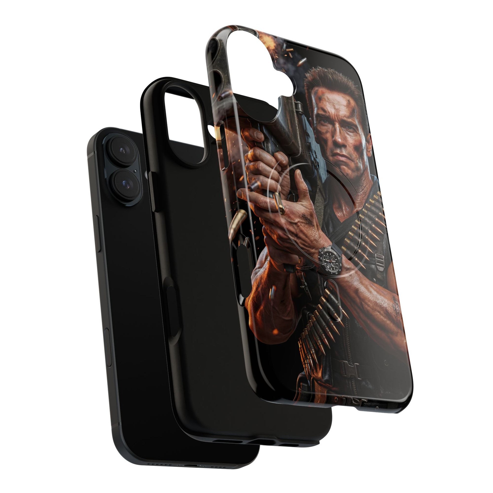Arnold Schwarzenegger Explosive Action Edition iPhone Case (MagSafe®)