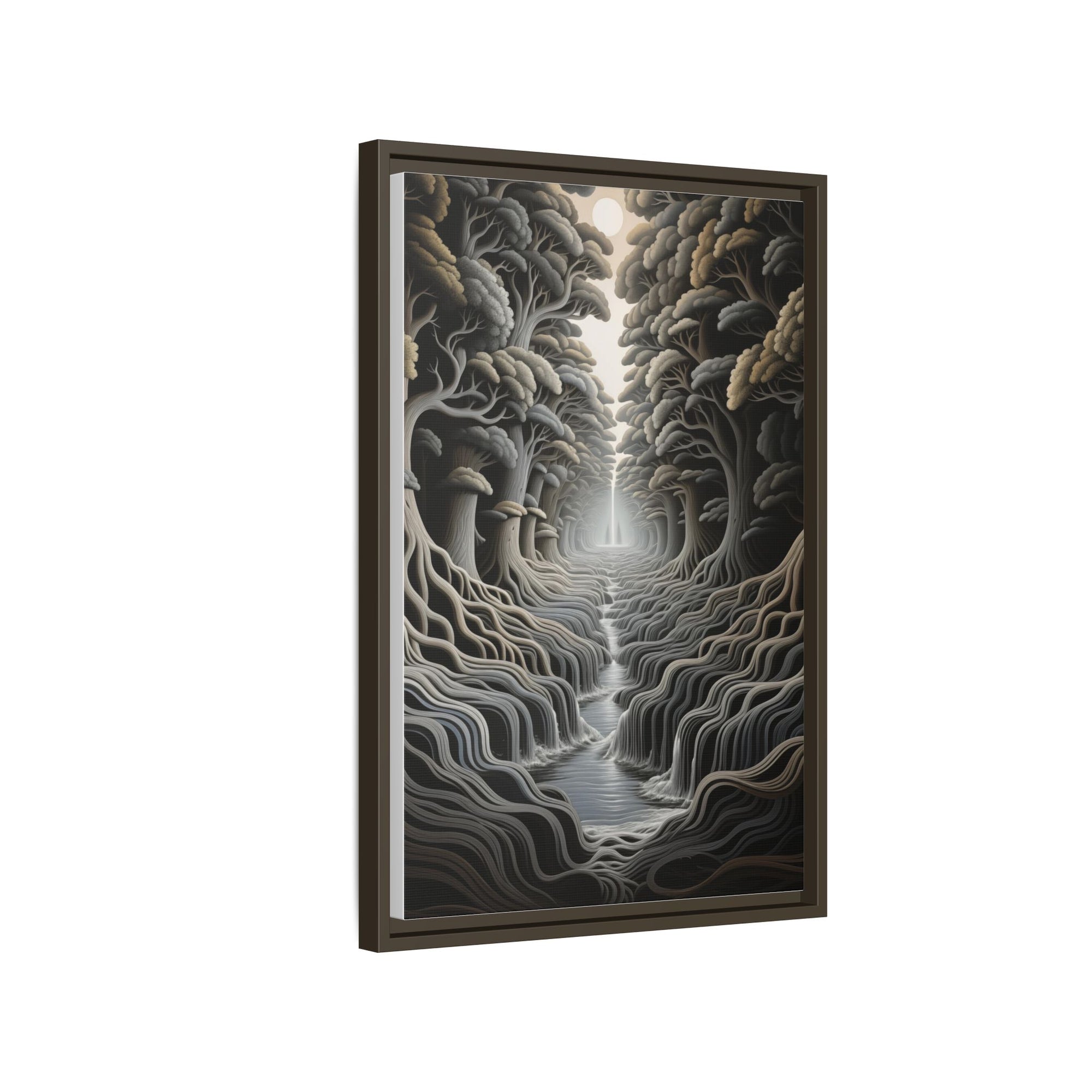 Celestial Forestfall: A Journey Through Light
