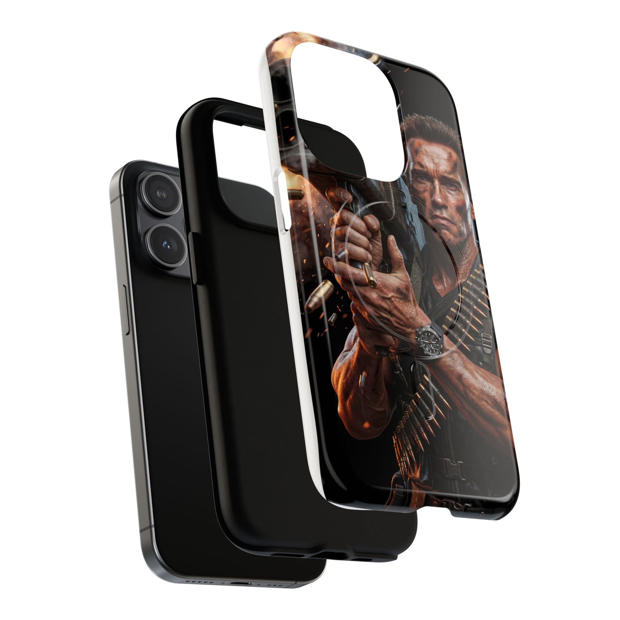 Arnold Schwarzenegger Explosive Action Edition iPhone Case (MagSafe®)