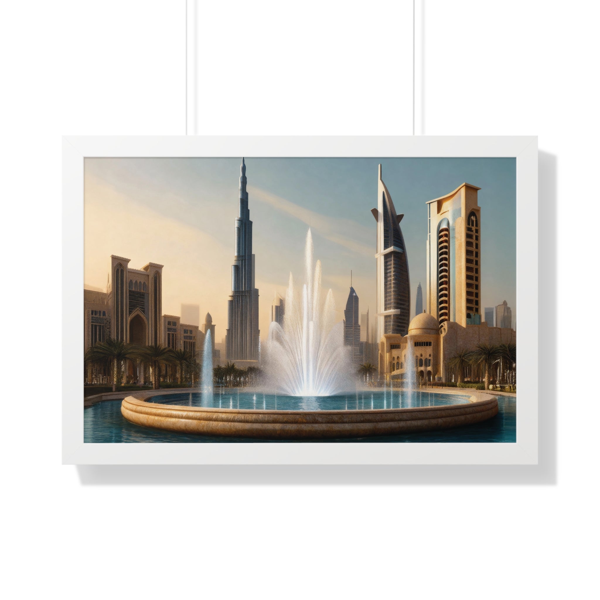 Dubai’s Iconic Landmarks – Collector’s Edition Framed Print