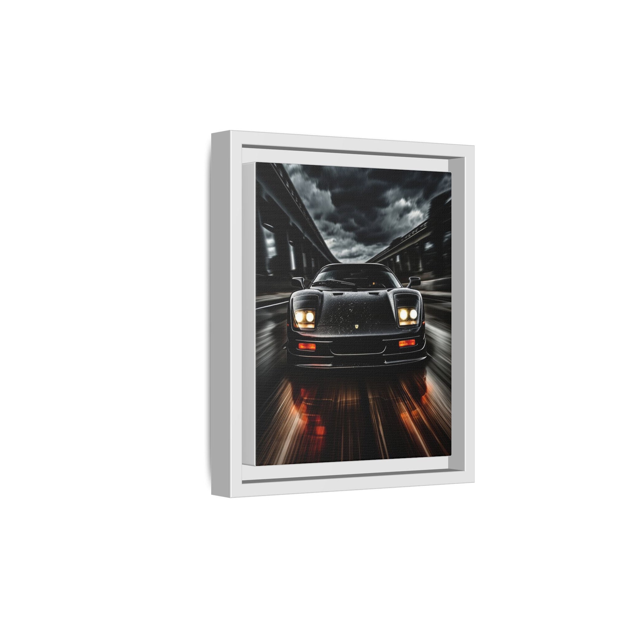 Black Ferrari F40 pop-up Headlights