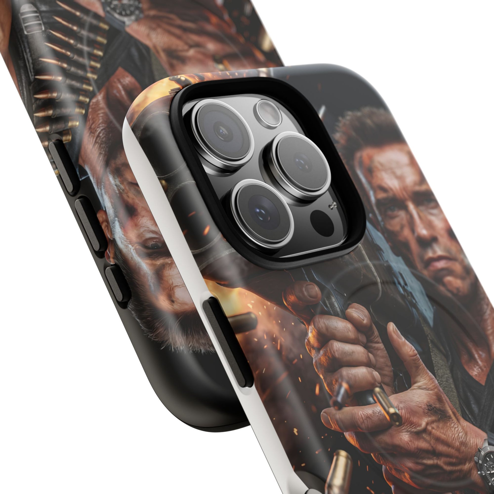 Arnold Schwarzenegger Explosive Action Edition iPhone Case (MagSafe®)